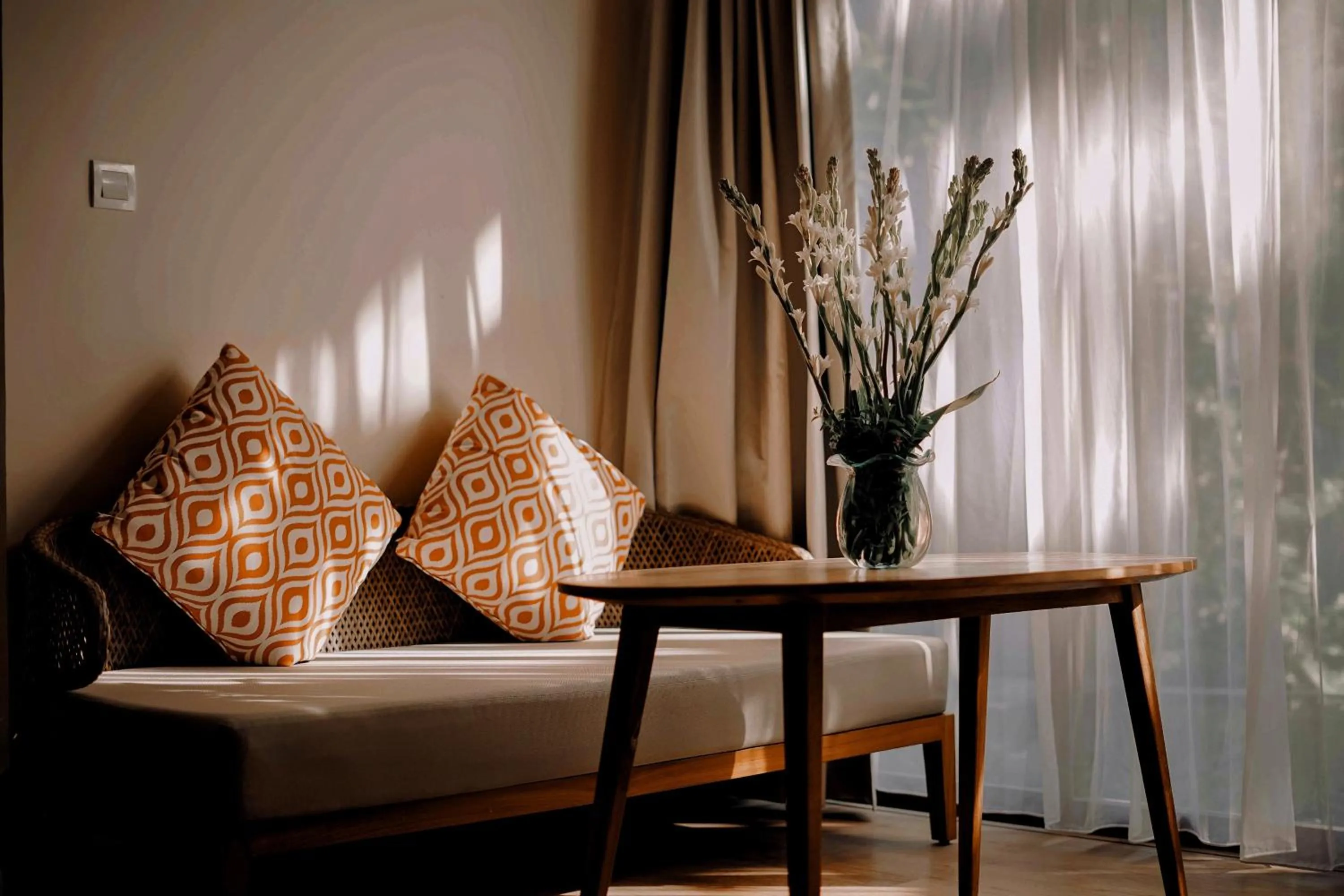 Bed in The Sebali Resort