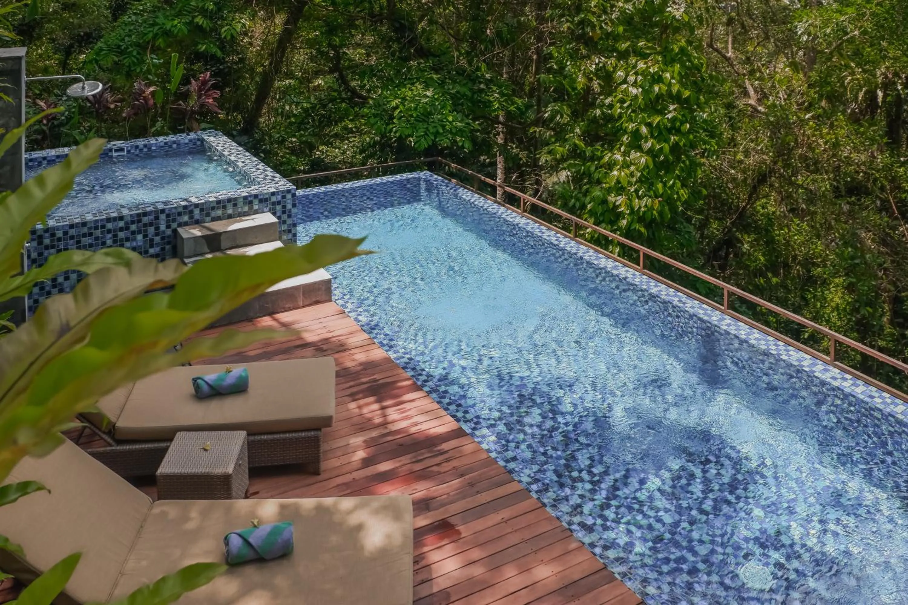 Pool view in The Sebali Resort