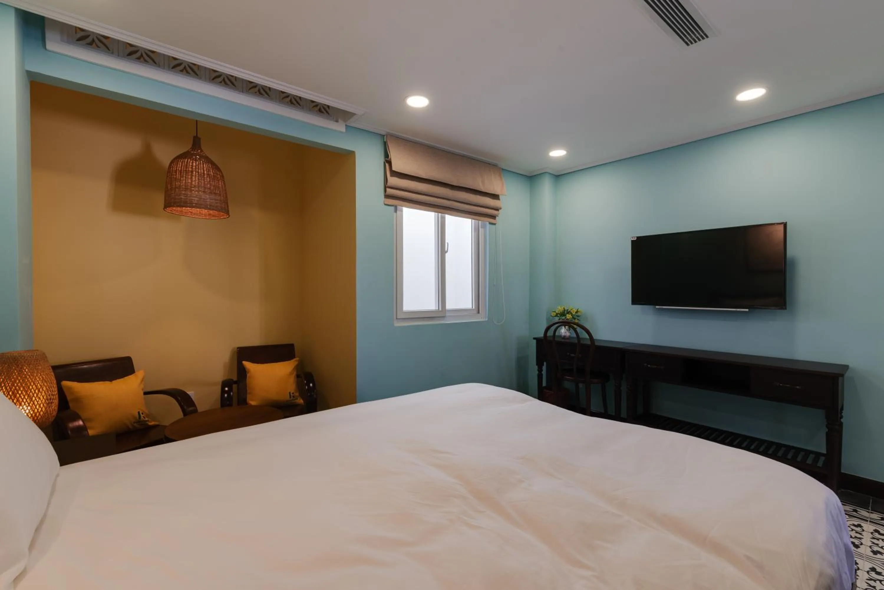 Bedroom, Bed in Rustique Maison