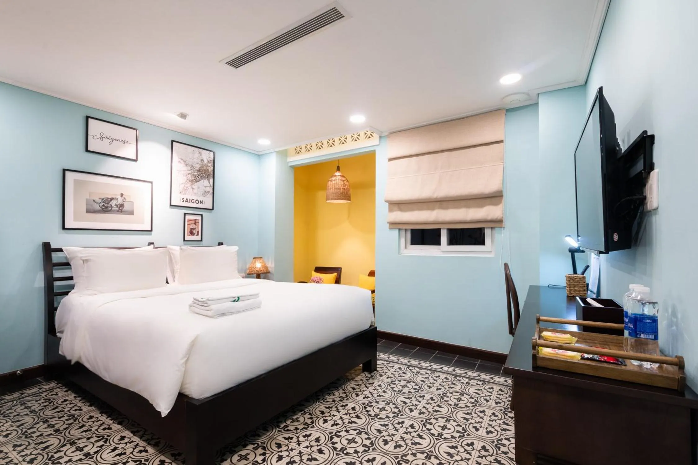 Photo of the whole room, Bed in Rustique Maison