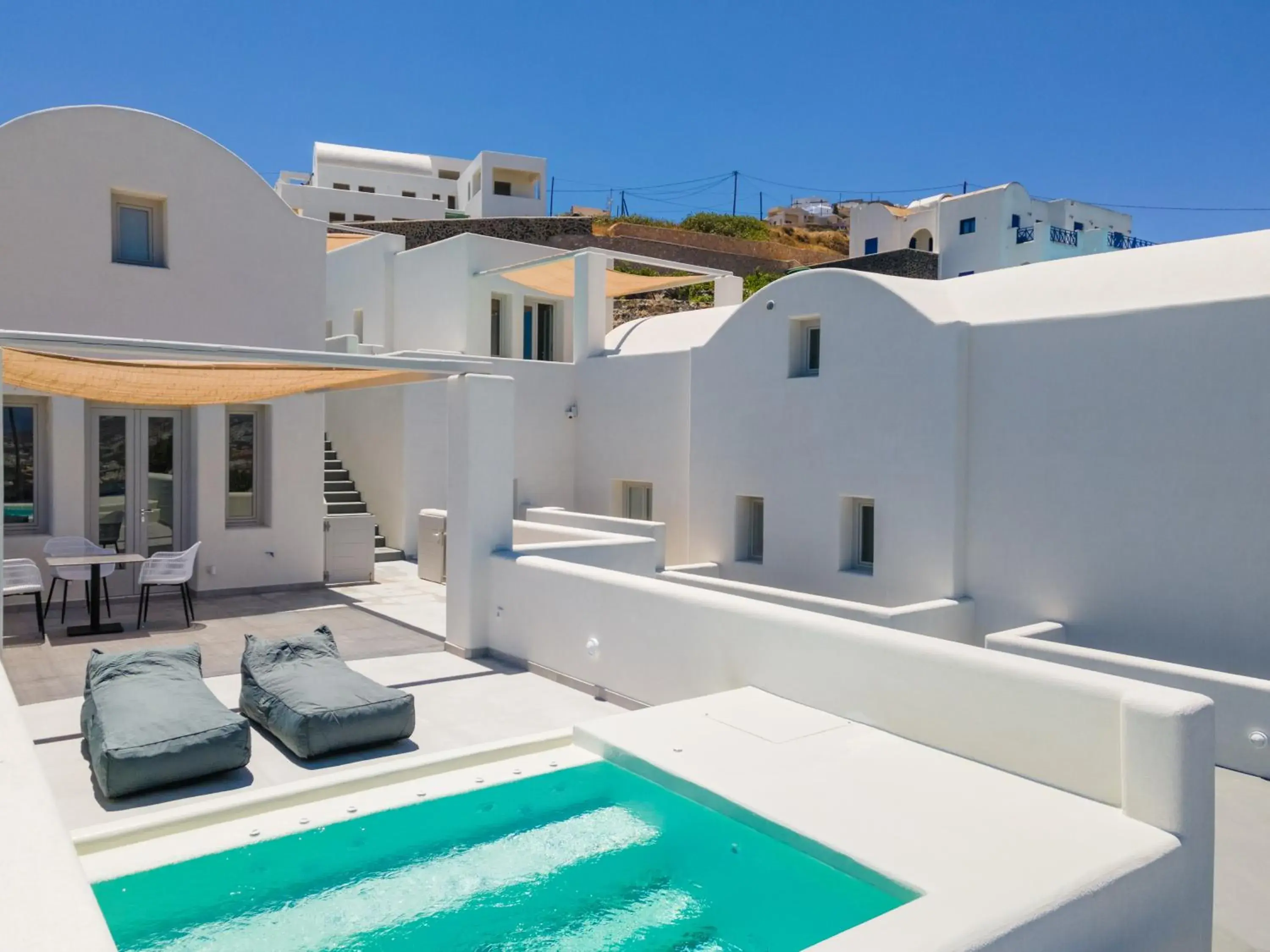 Two Bedroom Family Suite with Loft and Outdoor Hot Tub in SERAPIAS SUITES Two Bedroom Family Suite with Loft and Outdoor Hot Tub in SERAPIAS SUITES