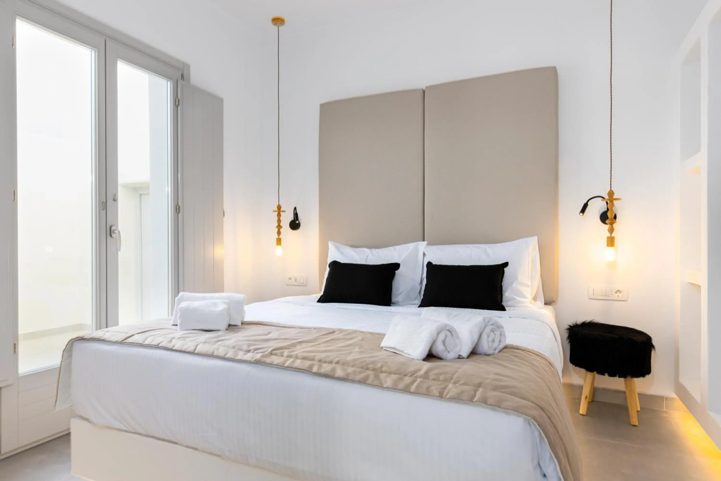 Bed in SERAPIAS SUITES Bed in SERAPIAS SUITES