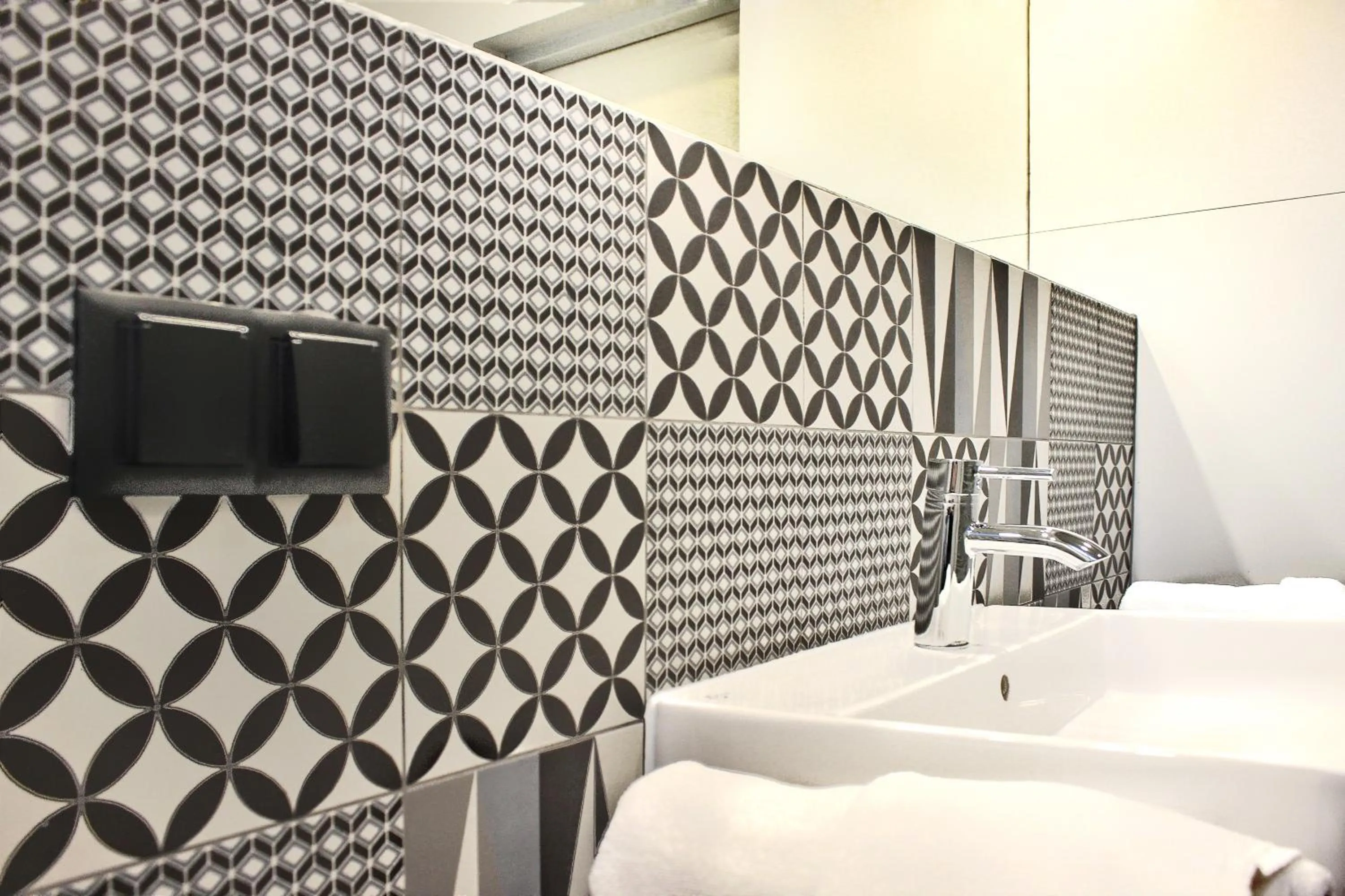 Bathroom in Hotel Perła