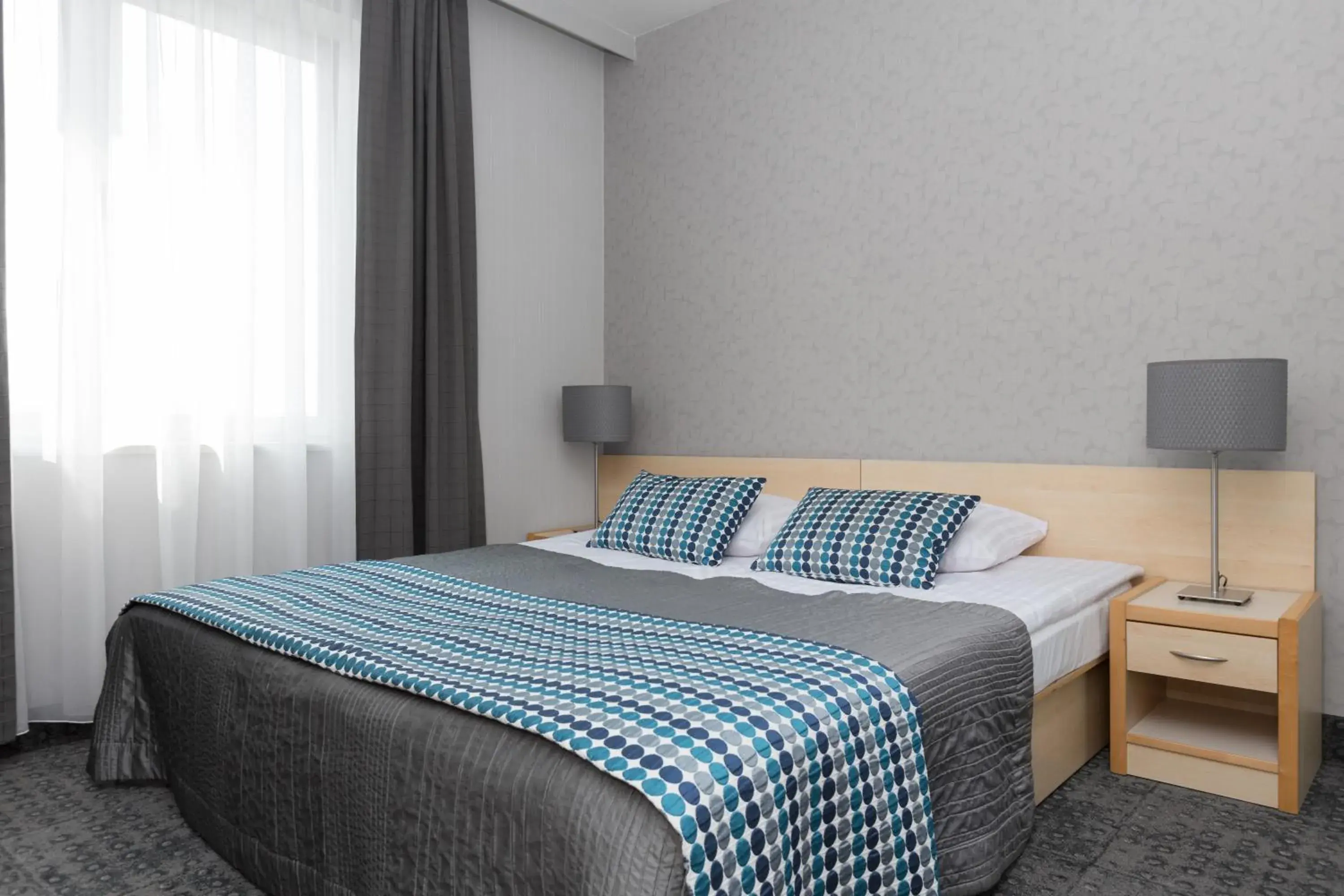 Bed in Hotel Perła Bed in Hotel Perła