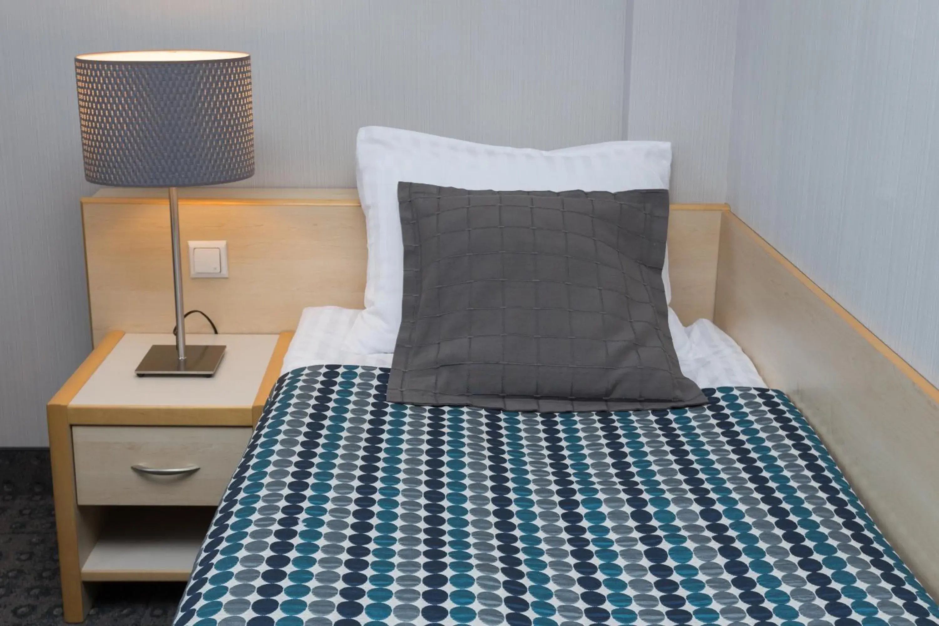 Bed in Hotel Perła Bed in Hotel Perła