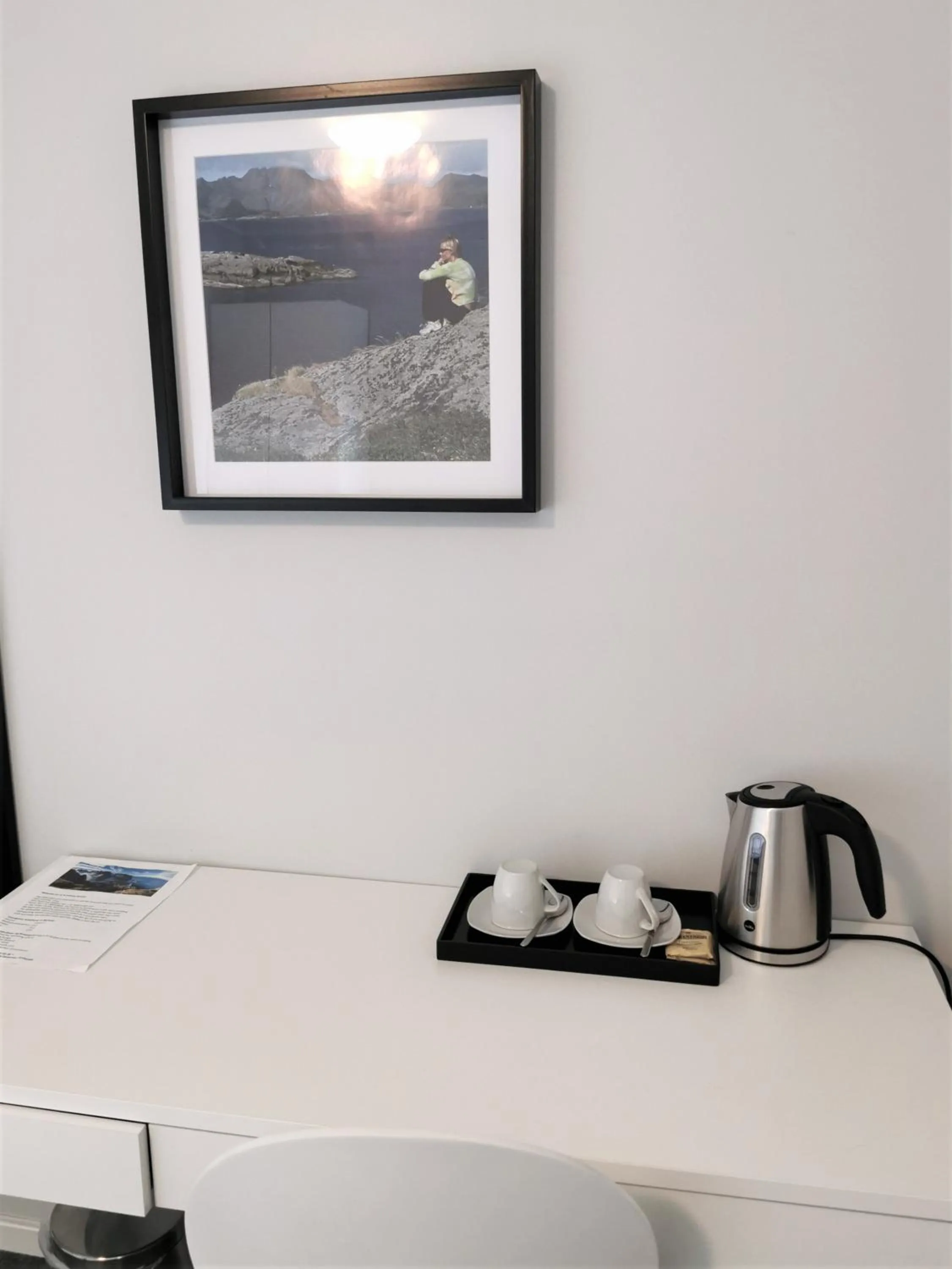 Coffee/tea facilities in Lofoten Overnatting - Leknes