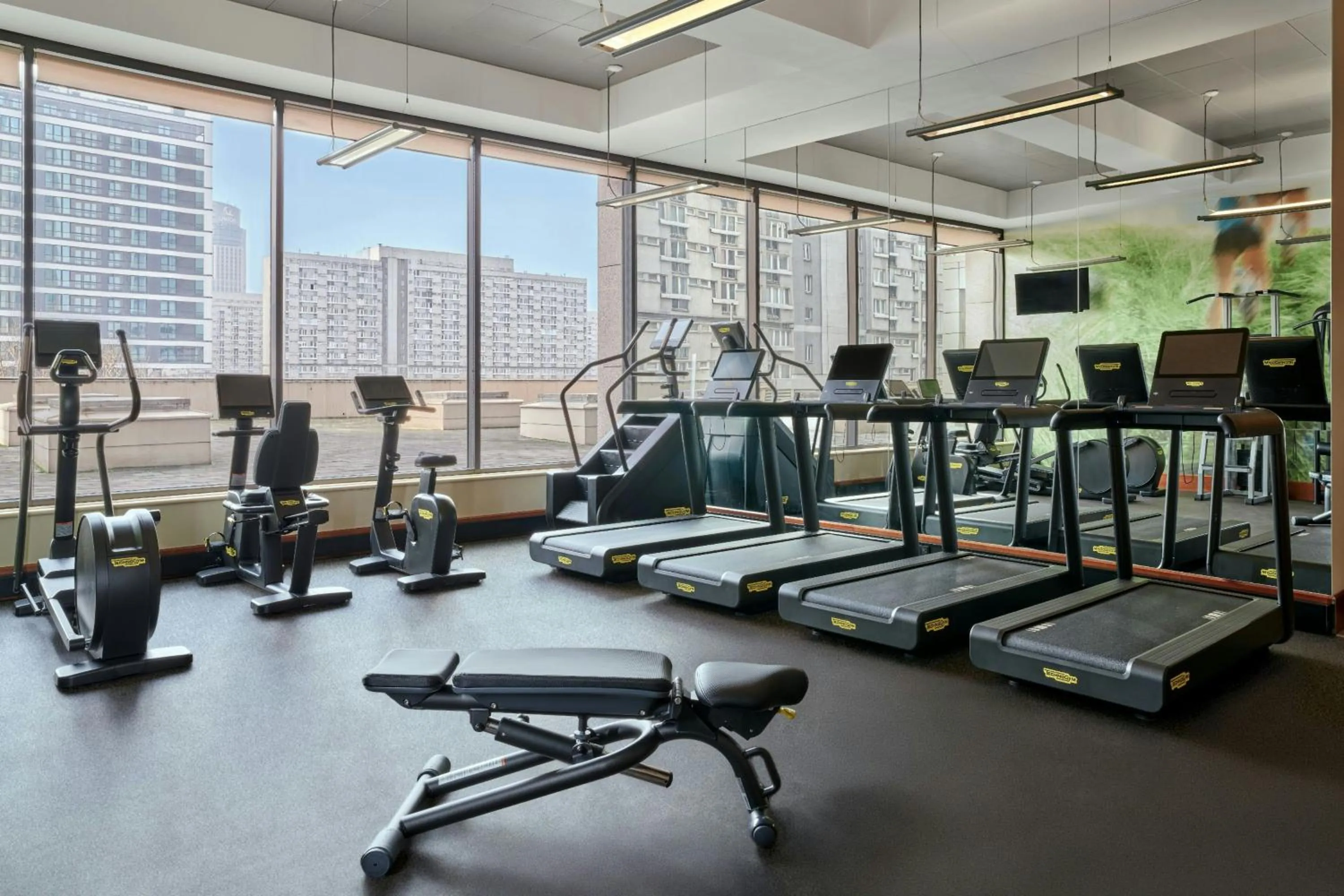 Fitness centre/facilities in The Westin Warsaw