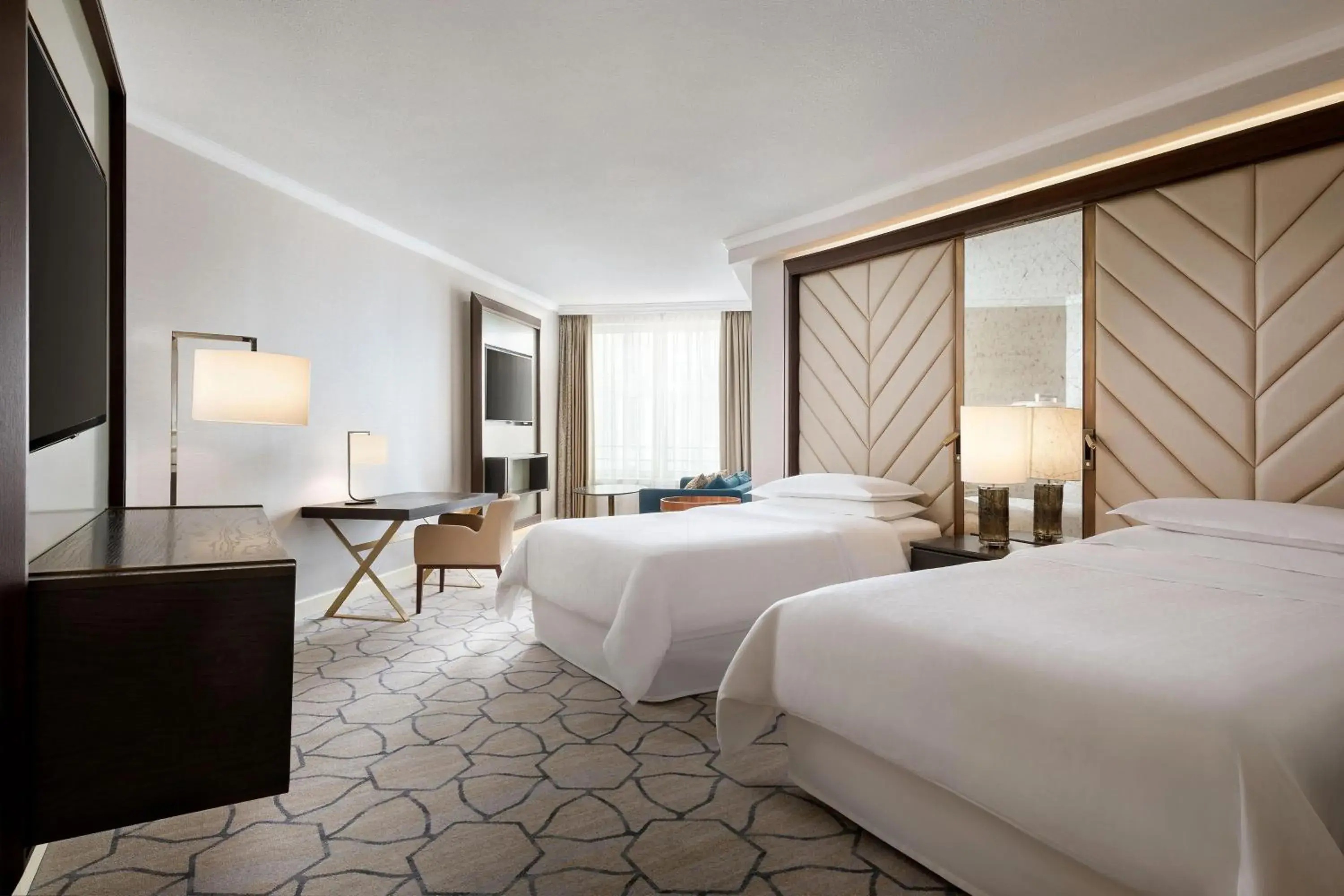 One-Bedroom Junior Twin Suite - Club Lounge Access in Sheraton Grand Warsaw One-Bedroom Junior Twin Suite - Club Lounge Access in Sheraton Grand Warsaw