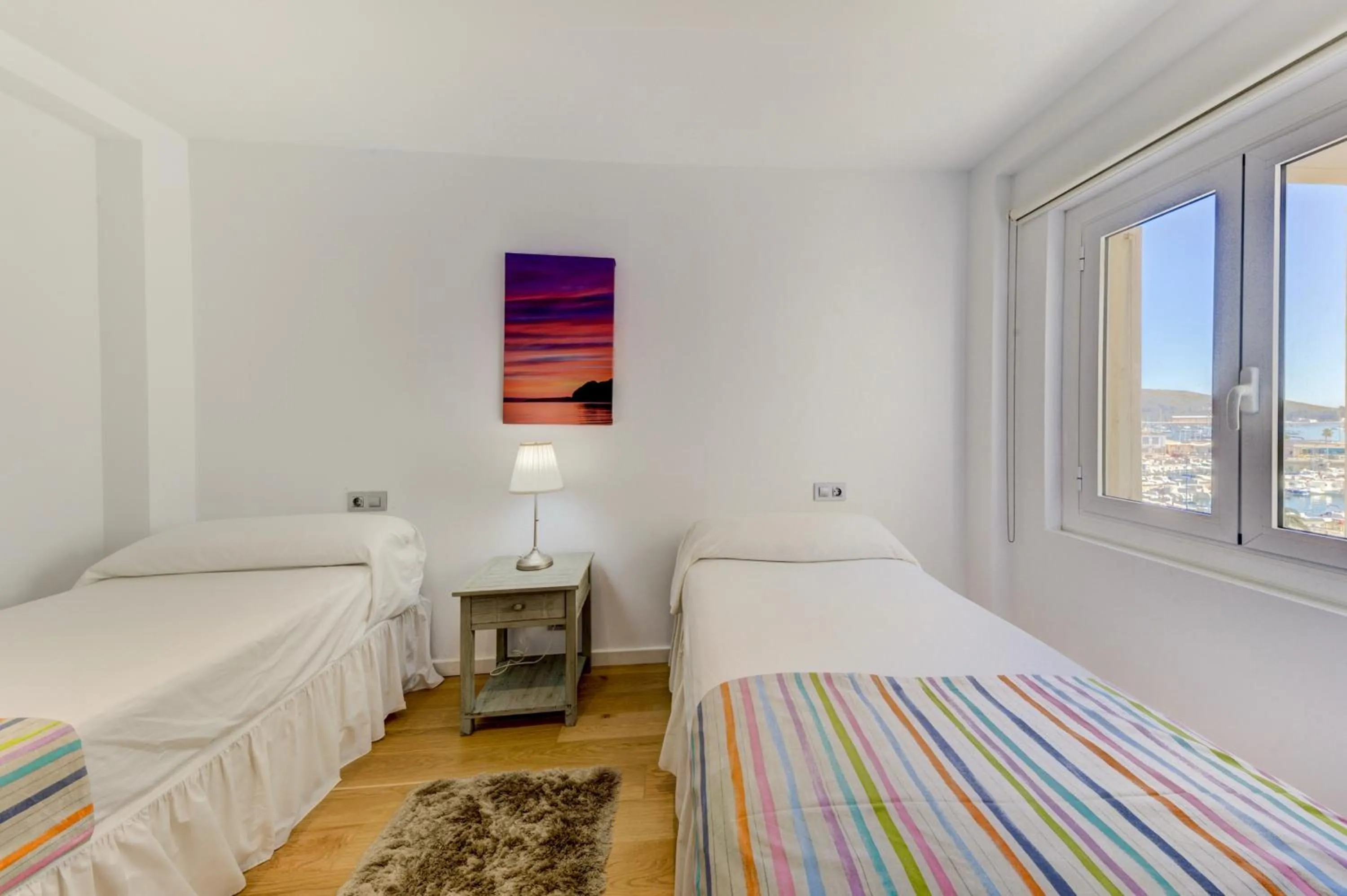 Bed in Apartment Faroles 4 By SunVillas Mallorca