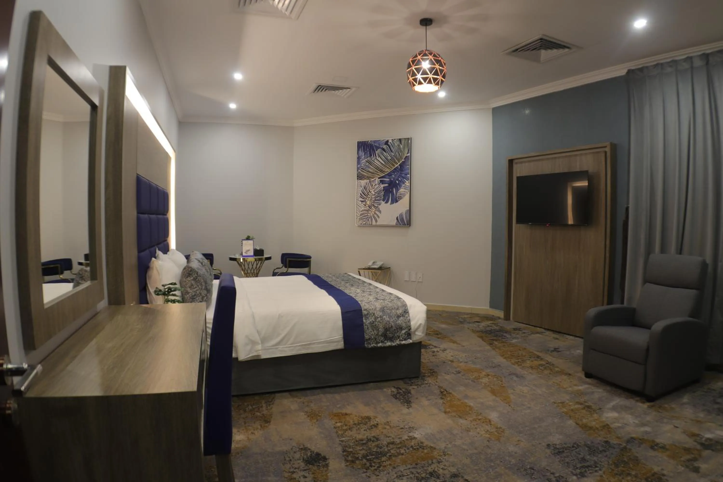 Bed in شقق منازل سوات للشقق المخدومة