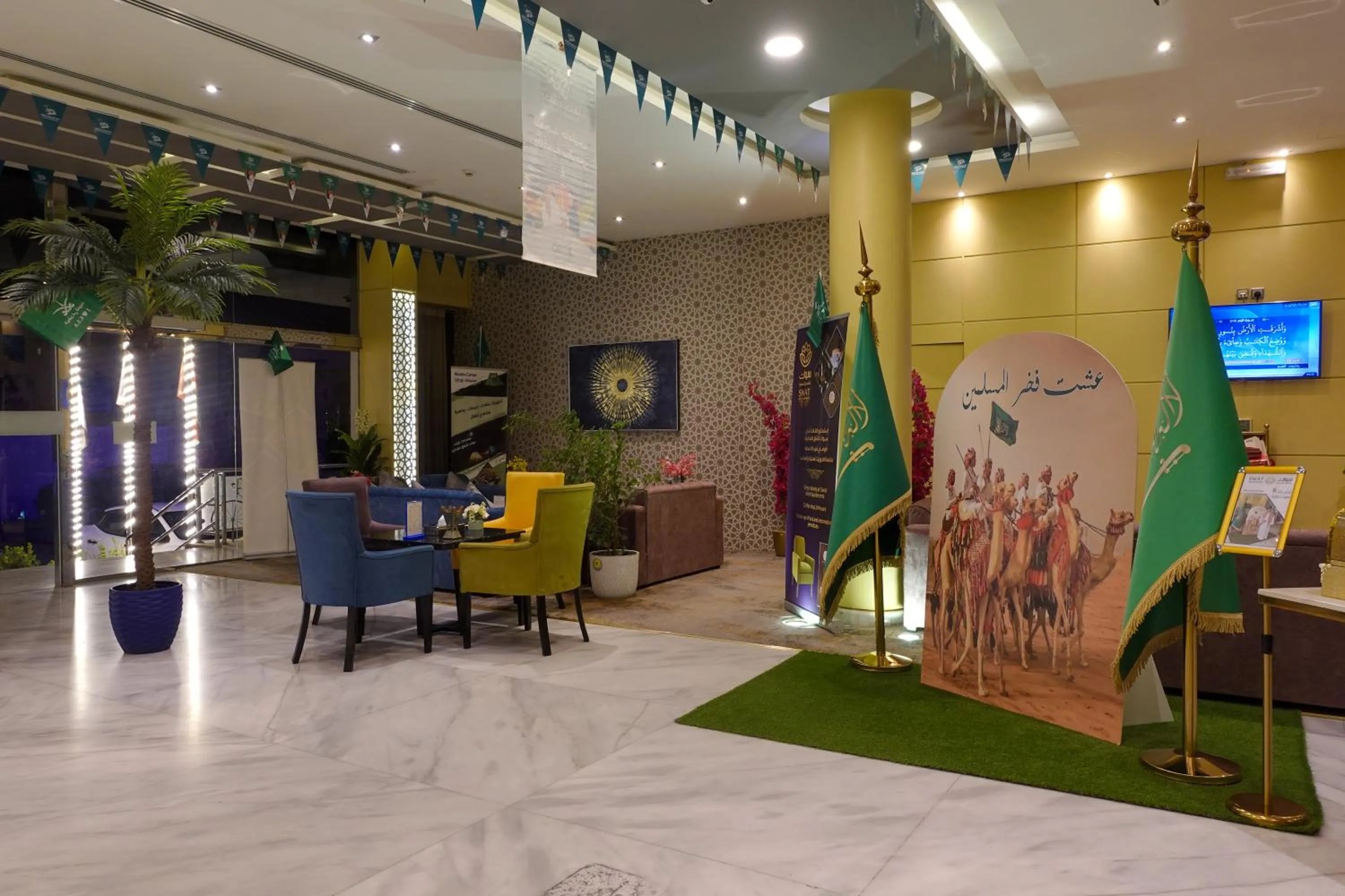 Lobby or reception in شقق منازل سوات للشقق المخدومة