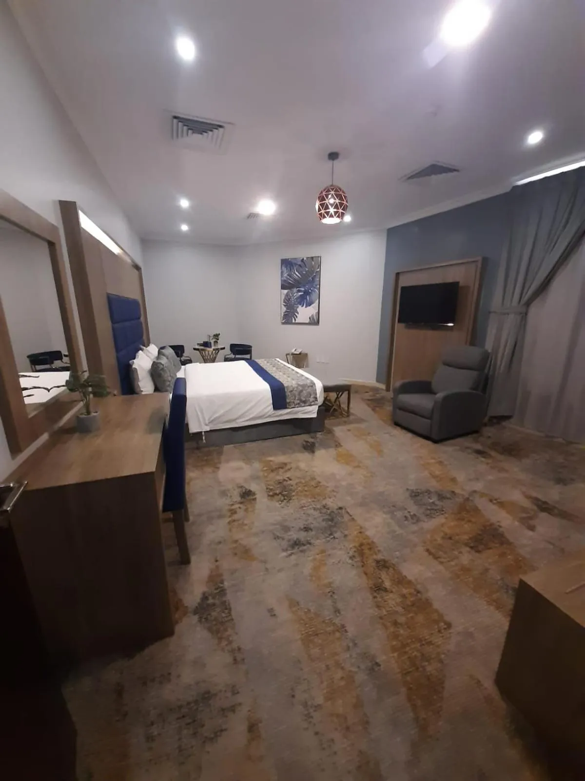 Bed in شقق منازل سوات للشقق المخدومة