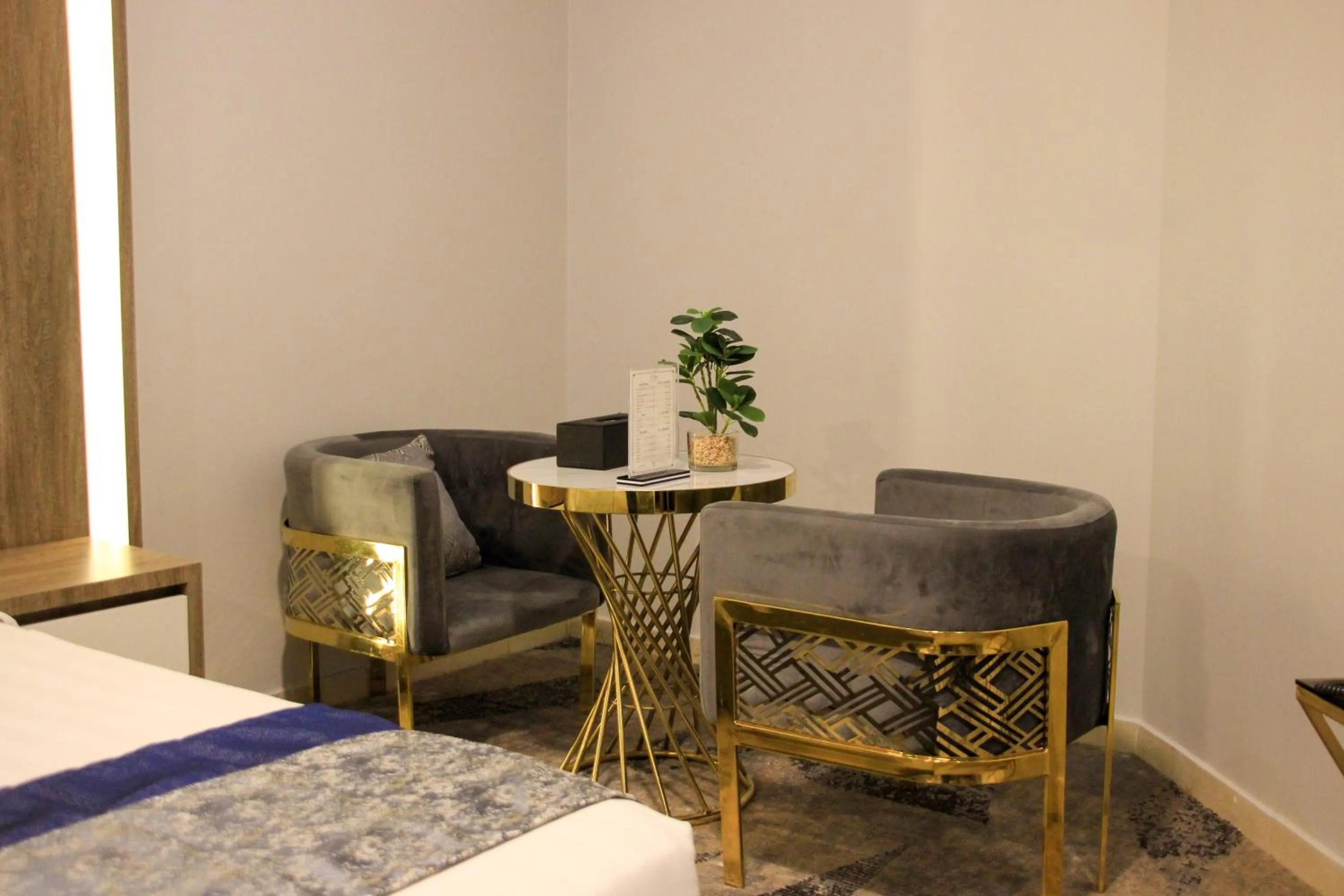 Bed in شقق منازل سوات للشقق المخدومة