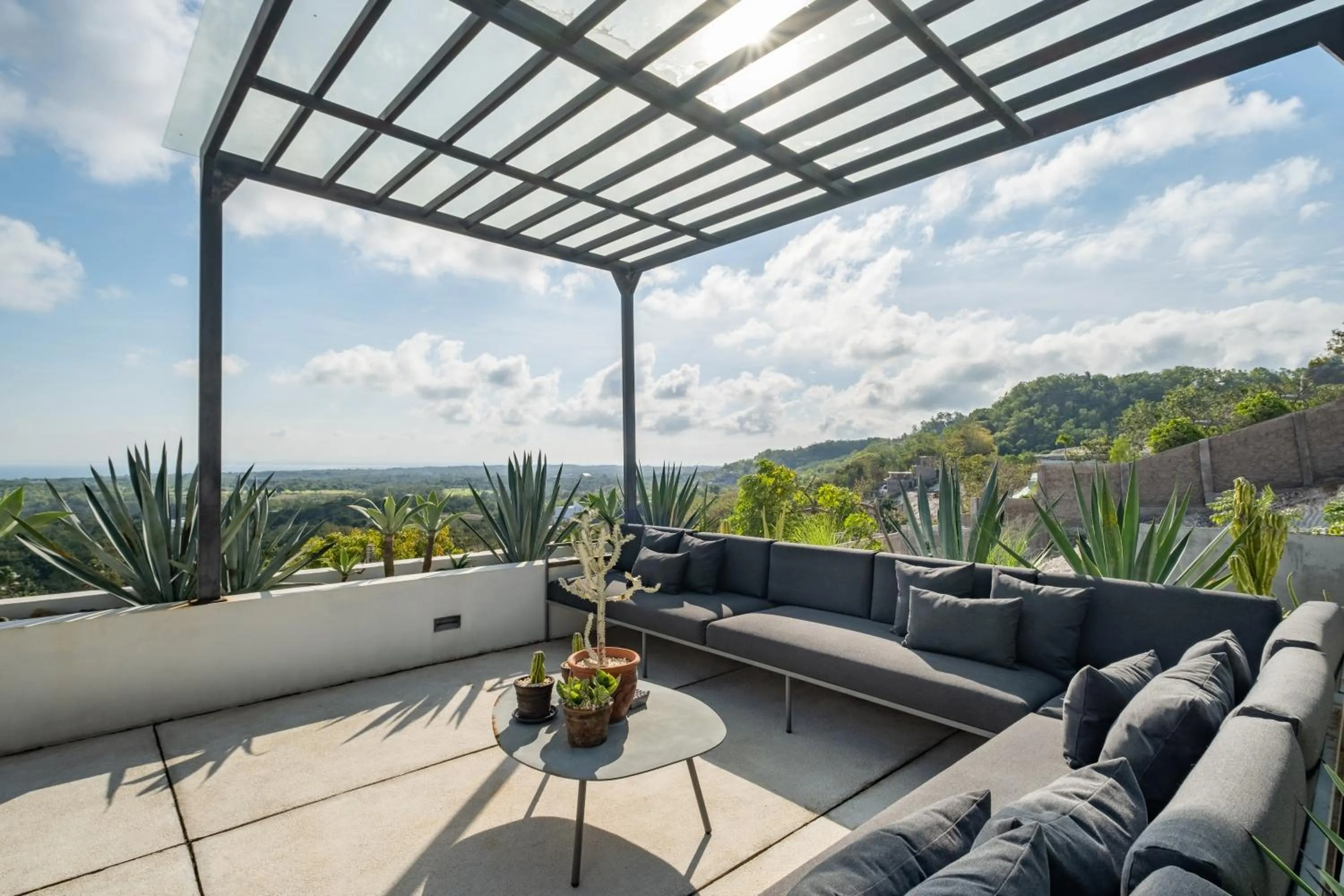 Natural landscape in Villa Osun