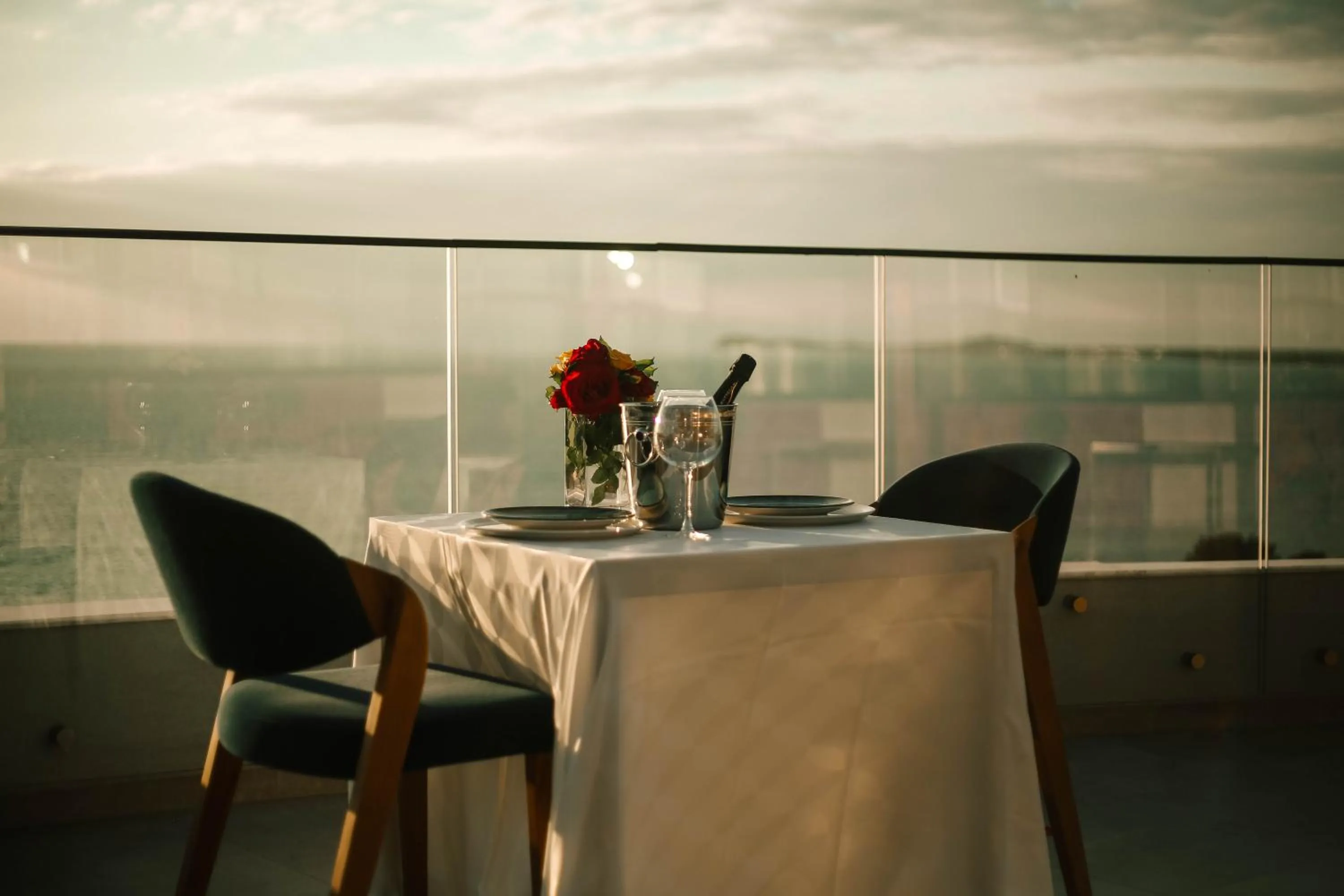 Seating area in Valza Boutique Hotel