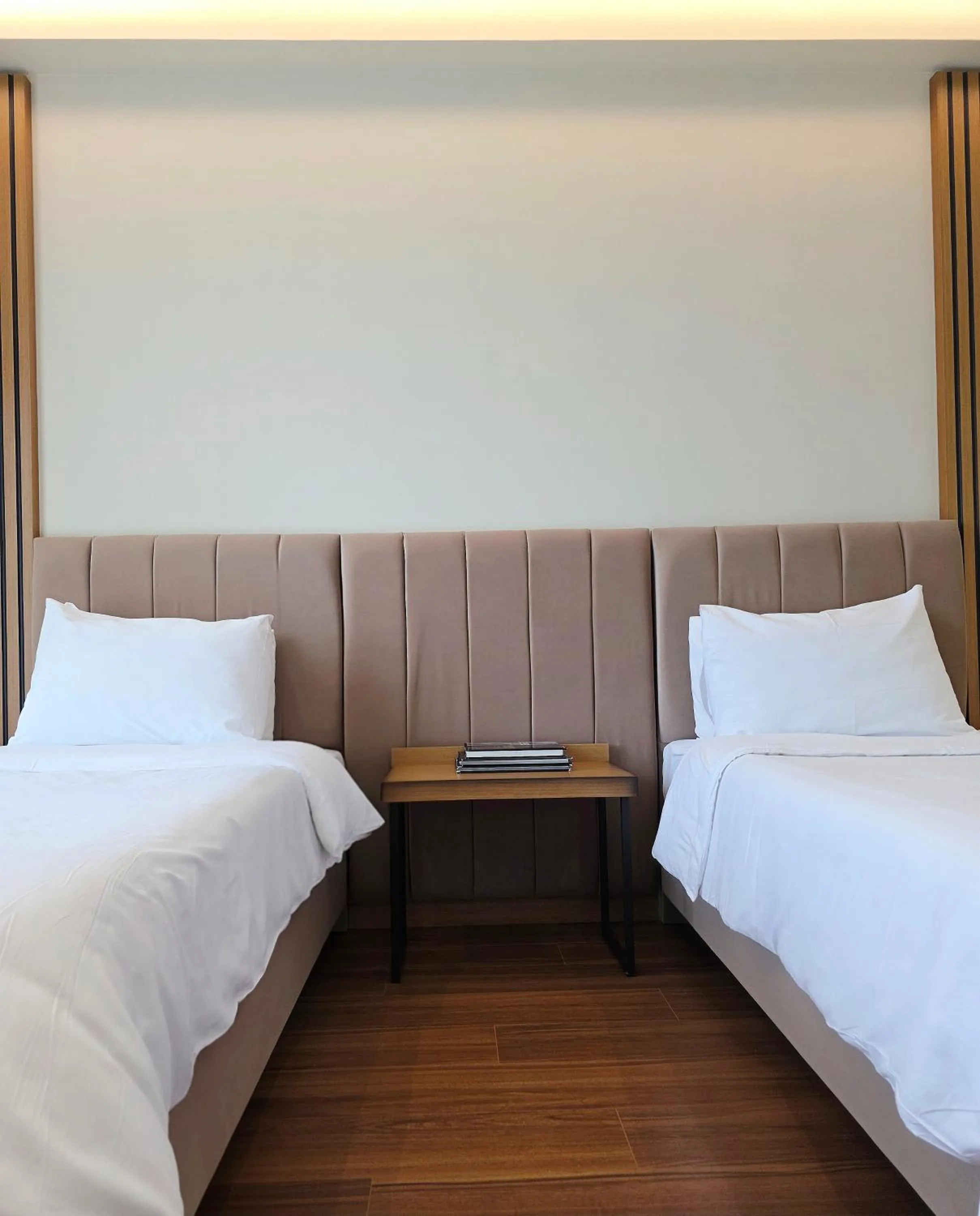 Bed in Valza Boutique Hotel