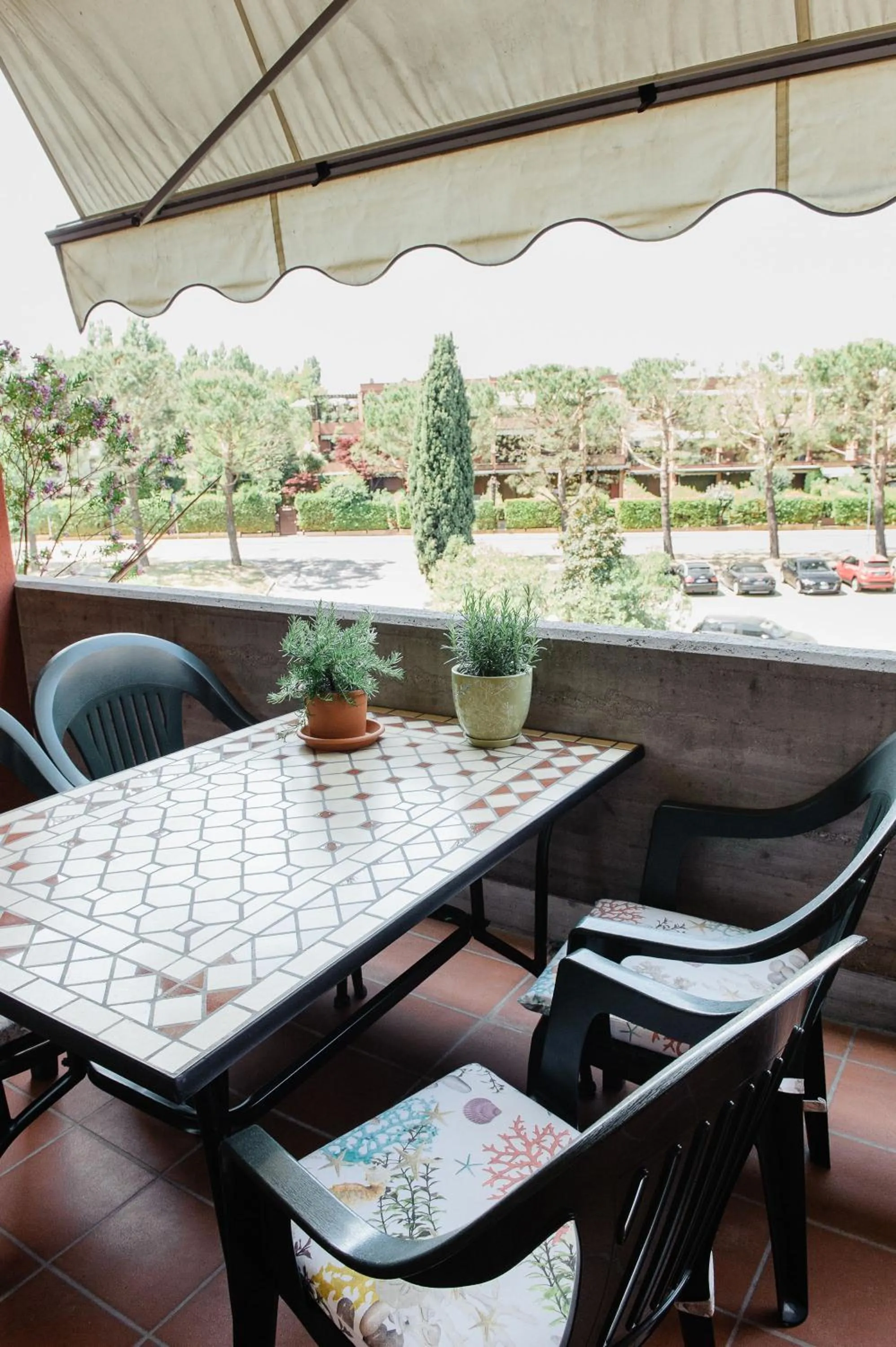 Balcony/Terrace in Appartamento Afrodite