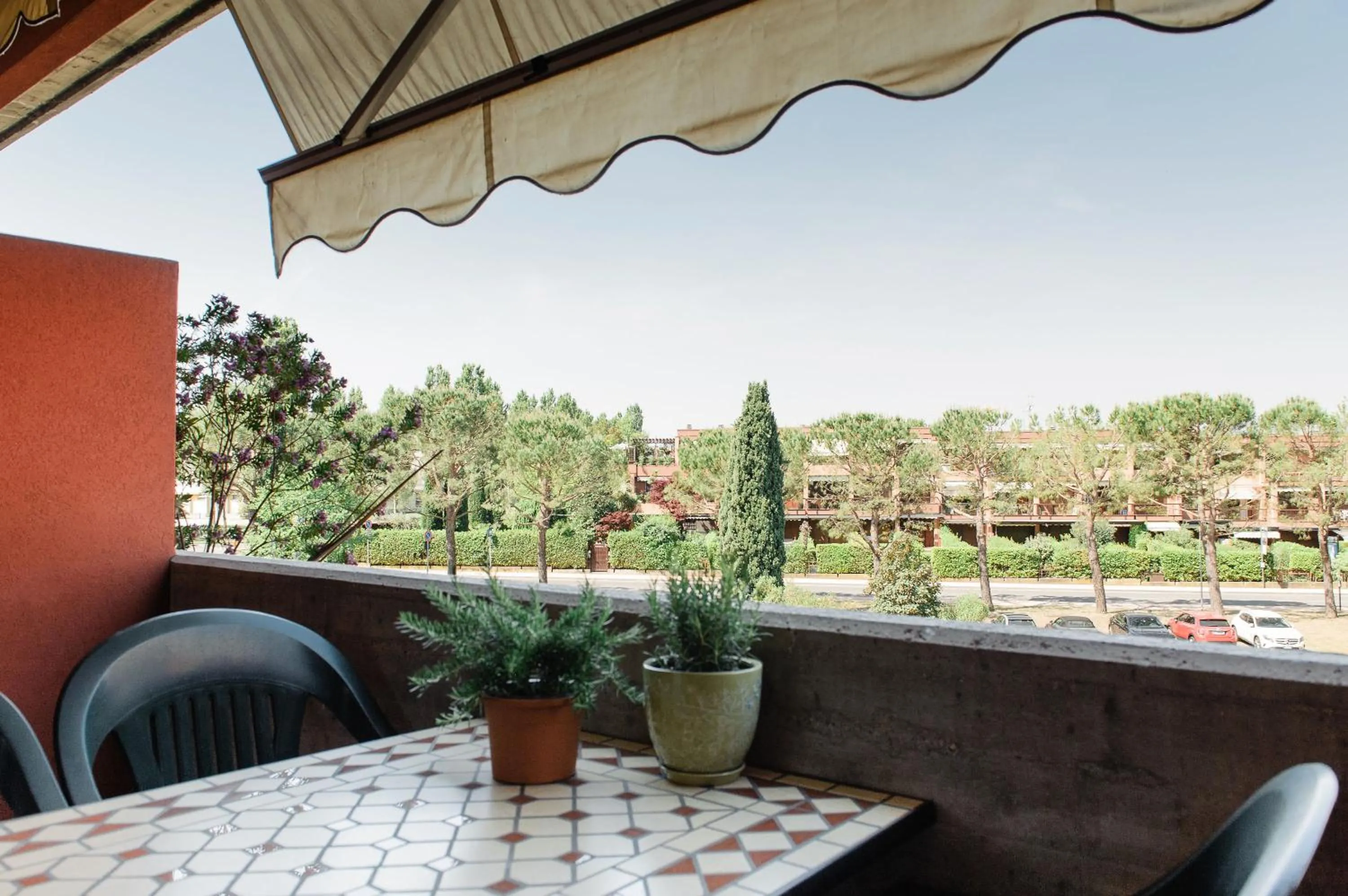 Balcony/Terrace in Appartamento Afrodite