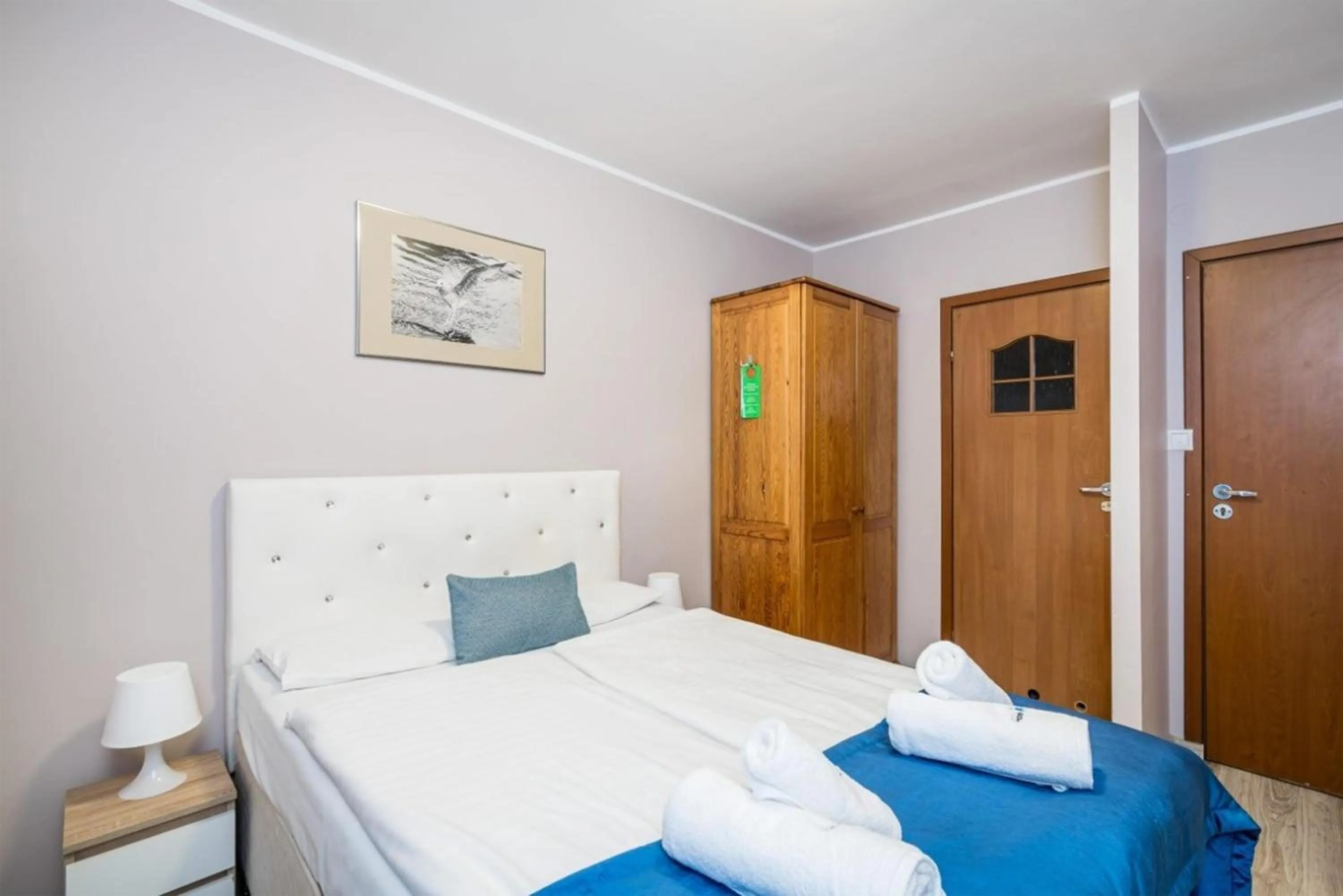 Bed in Hotel Nowa Panorama