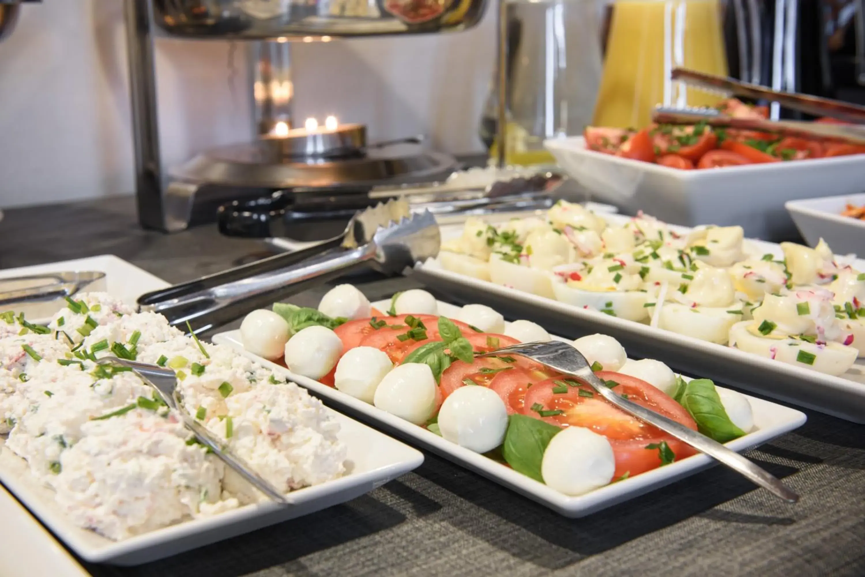 Buffet breakfast in Hotel Nowa Panorama Buffet breakfast in Hotel Nowa Panorama