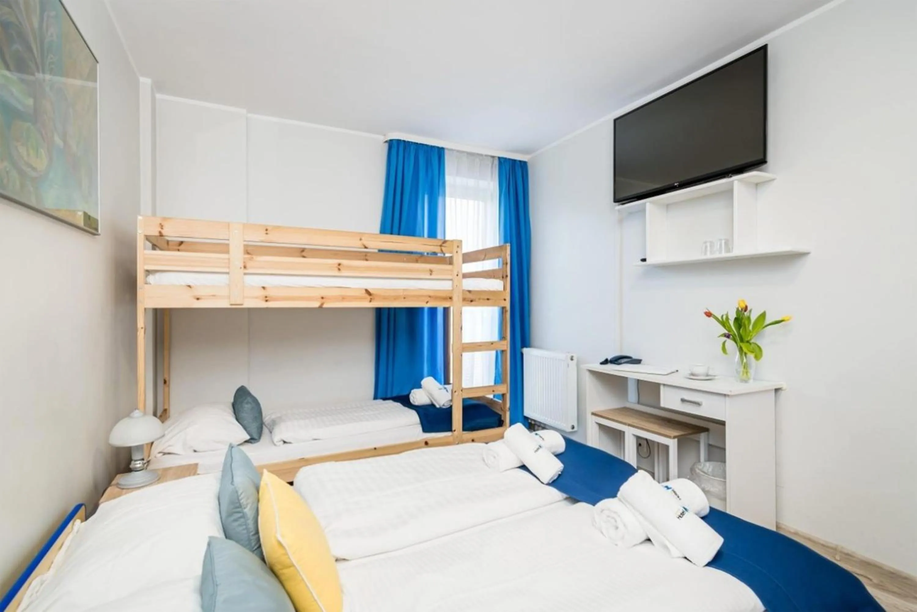 Bed in Hotel Nowa Panorama