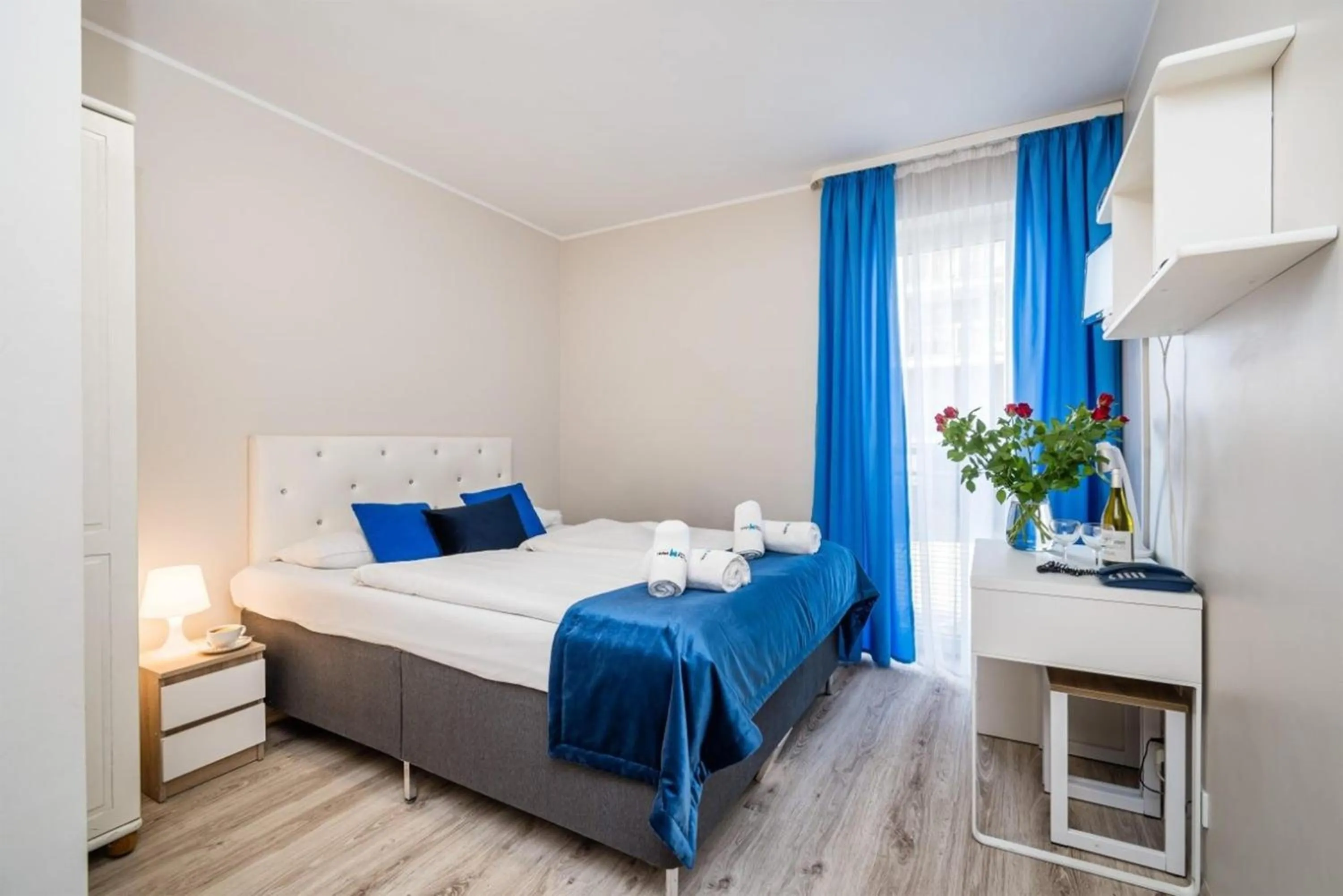 Bed in Hotel Nowa Panorama