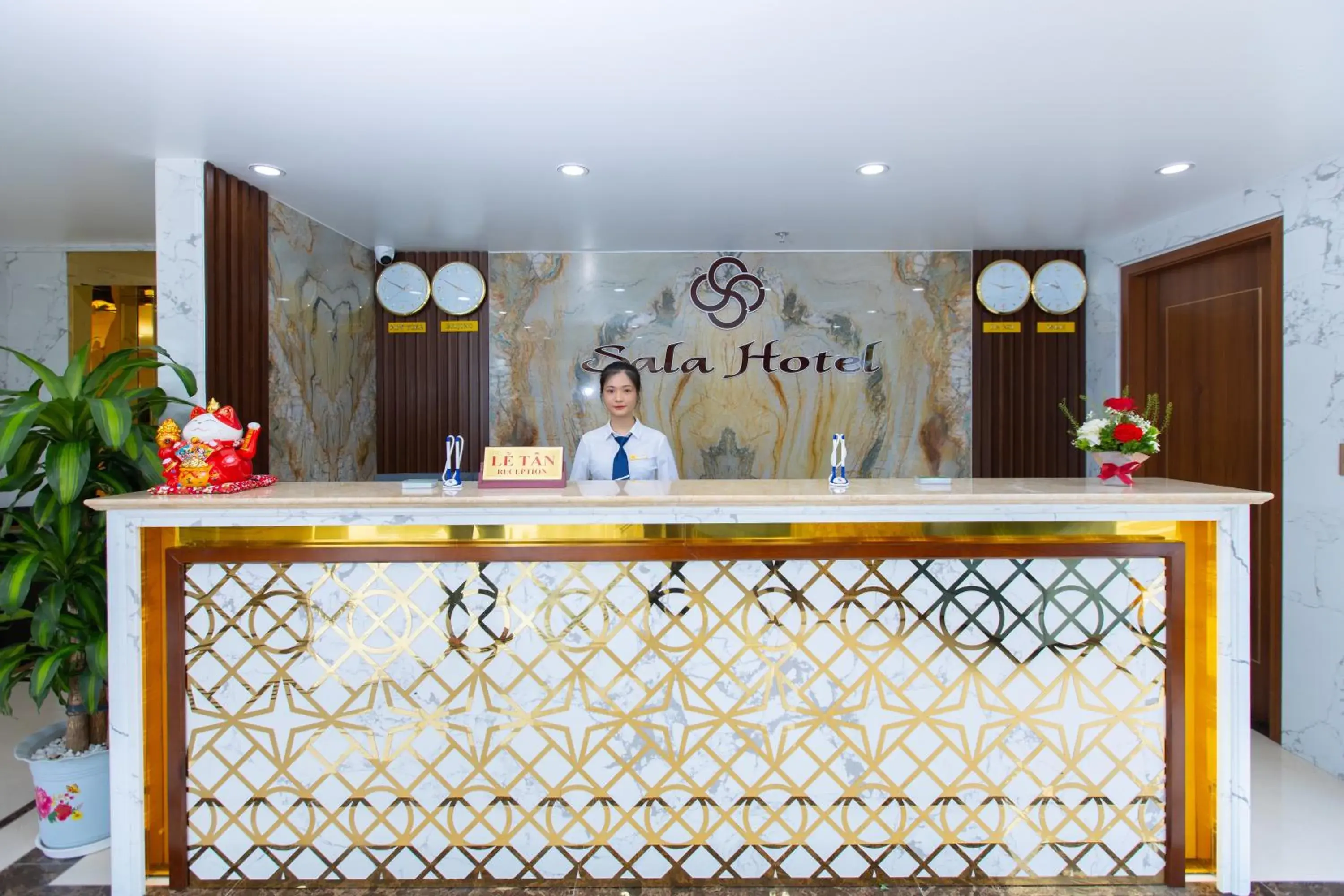 Lobby or reception in SALA HOTEL MÓNG CÁI Lobby or reception in SALA HOTEL MÓNG CÁI