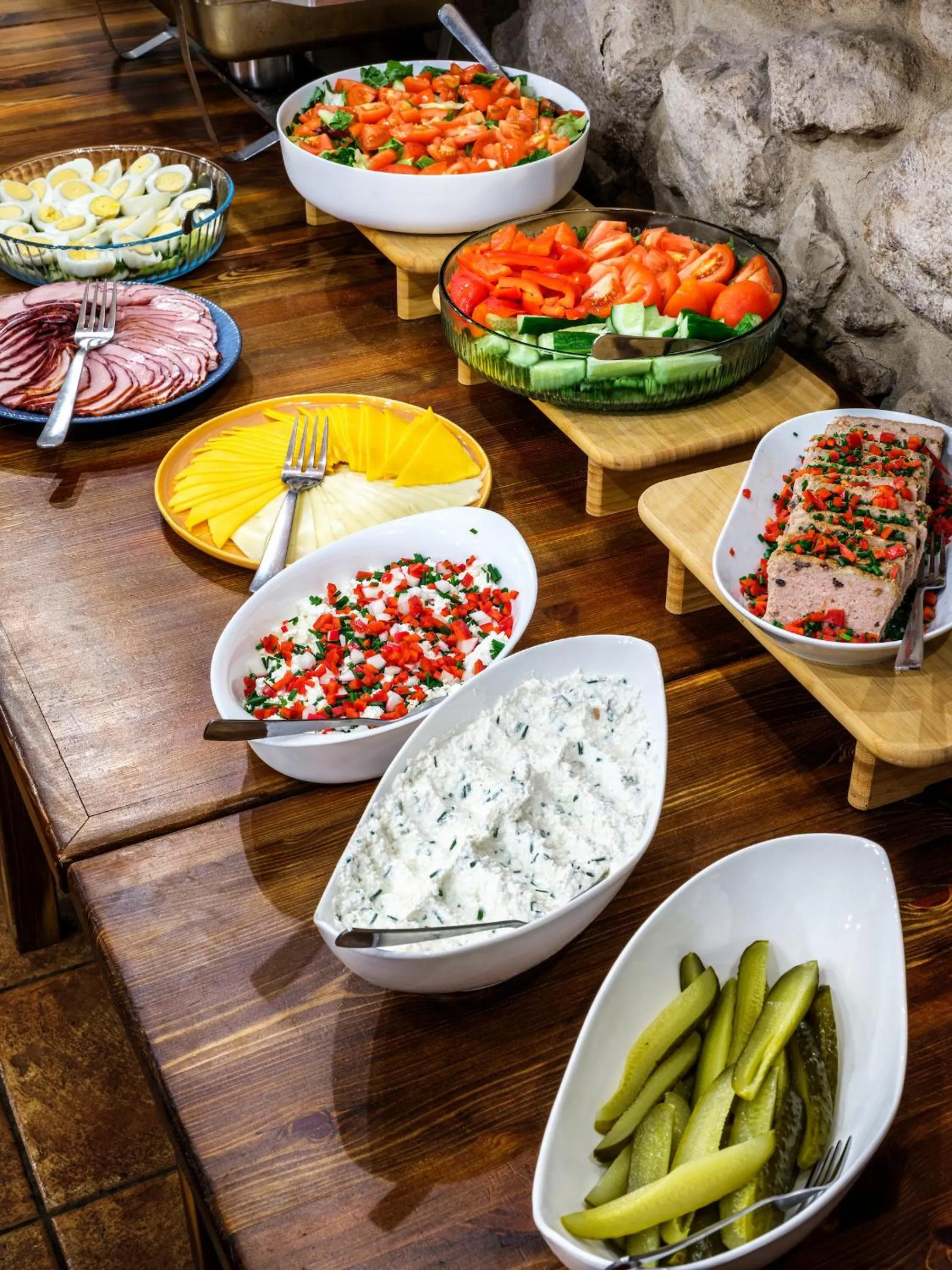 Breakfast in Hotel Rezydent