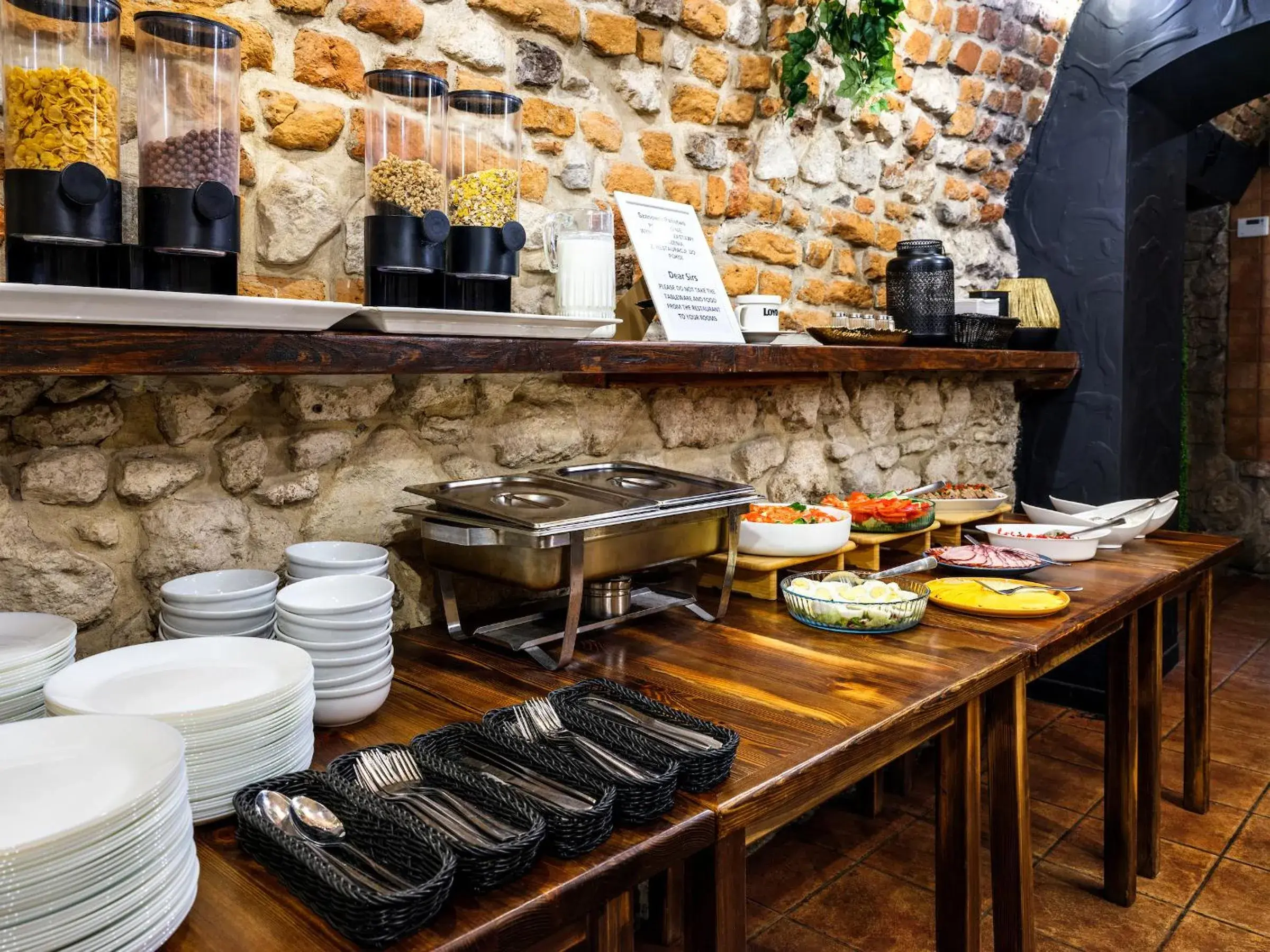 Breakfast in Hotel Rezydent Breakfast in Hotel Rezydent