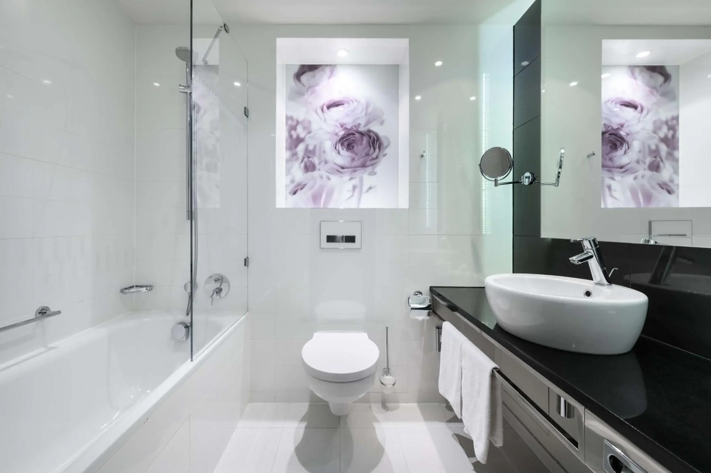 Bathroom in Radisson Blu Sobieski Bathroom in Radisson Blu Sobieski