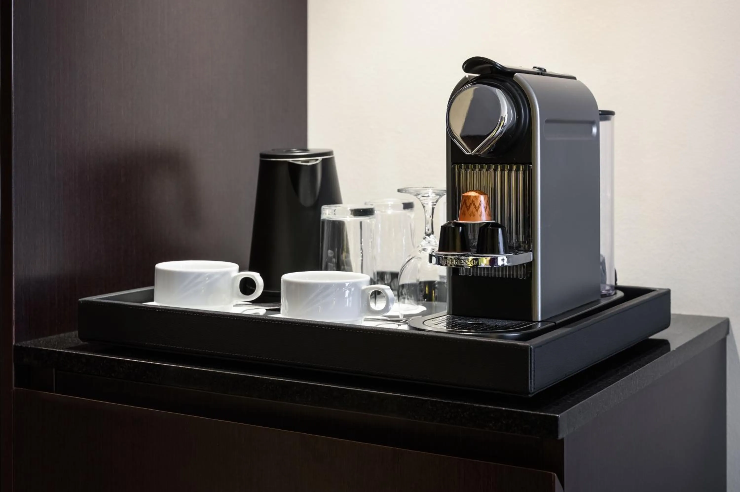 Coffee/tea facilities in Radisson Blu Sobieski