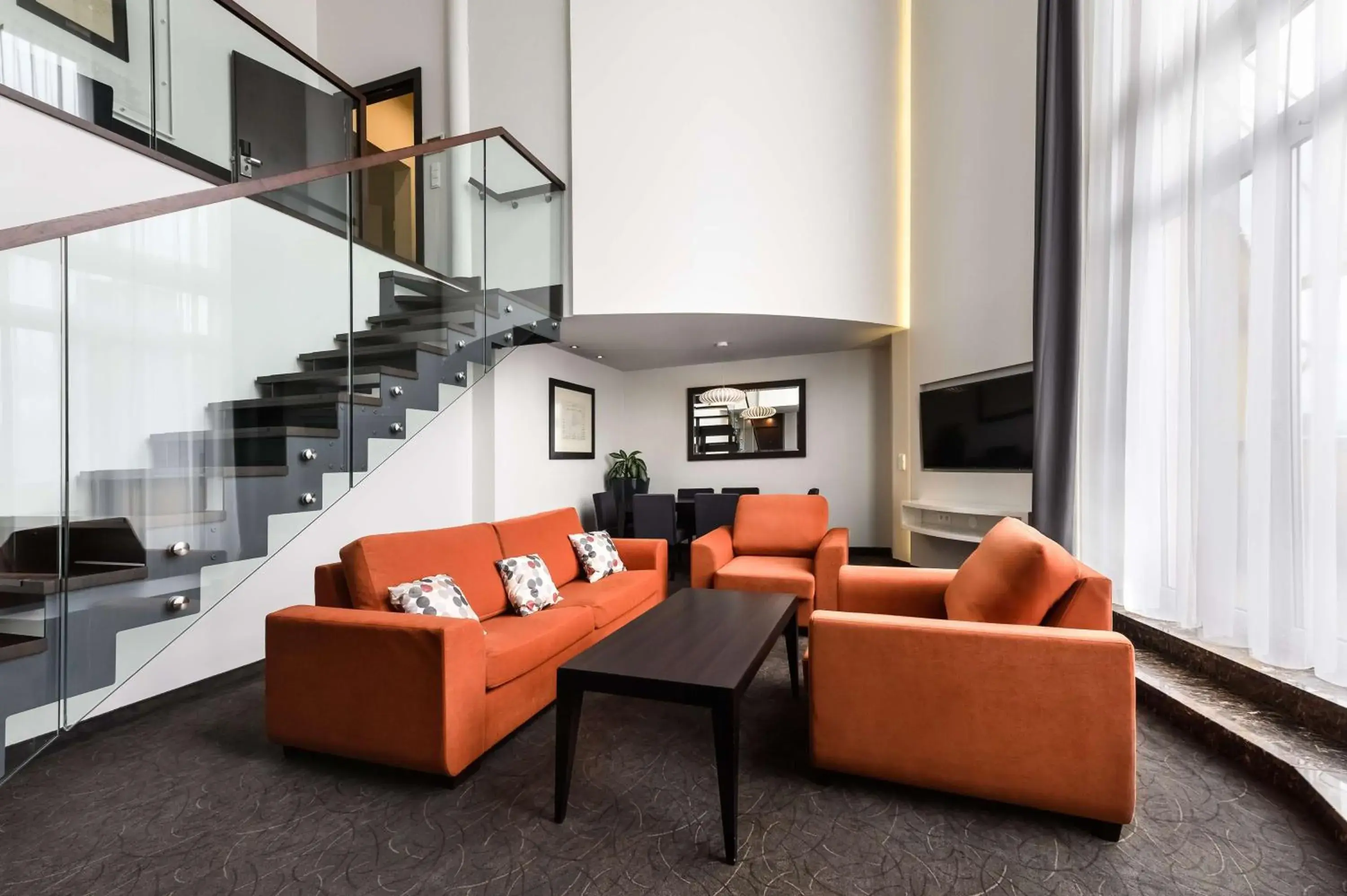 Living room in Radisson Blu Sobieski Living room in Radisson Blu Sobieski