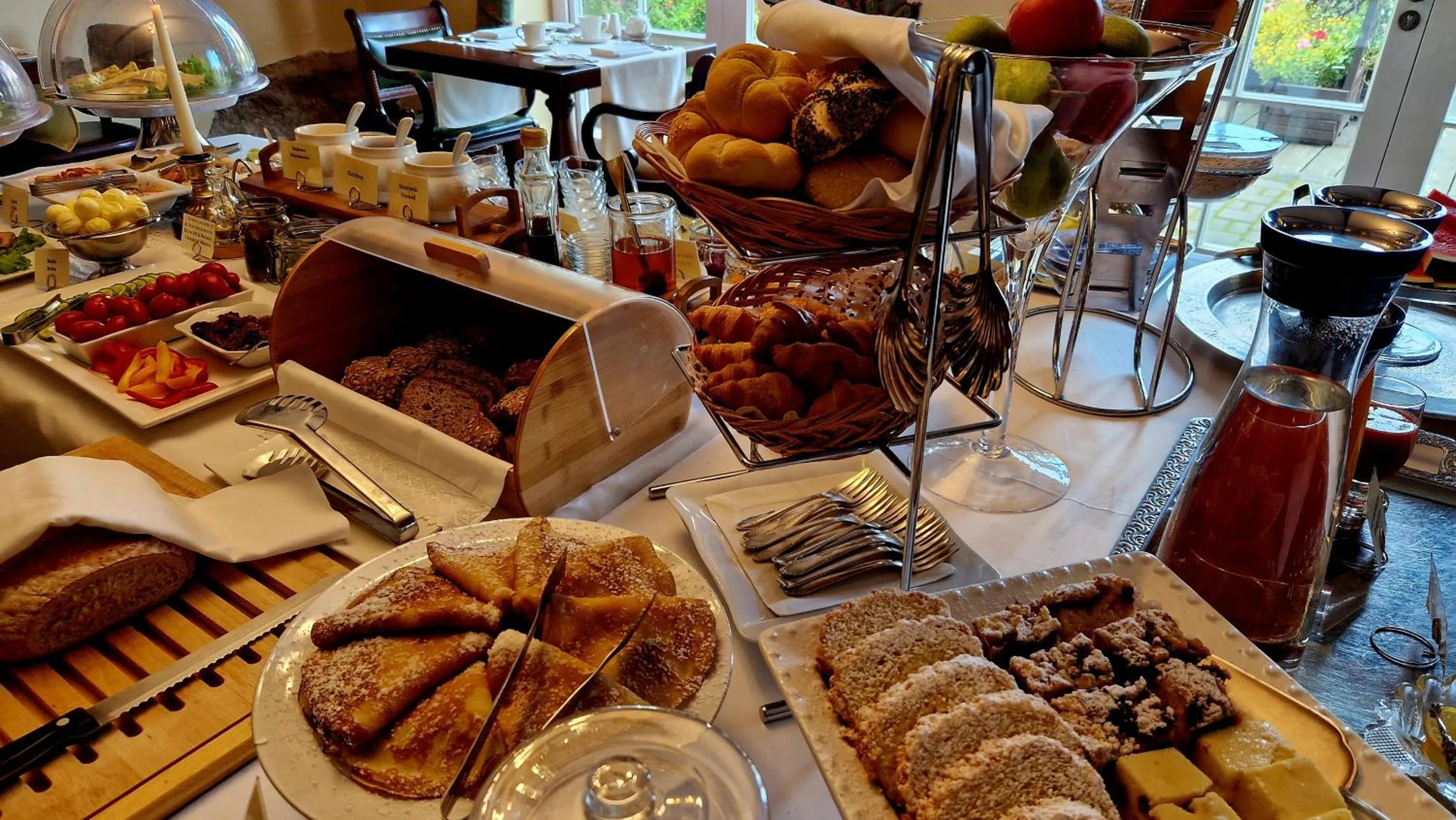 Breakfast in Podewils Old Town Gdansk