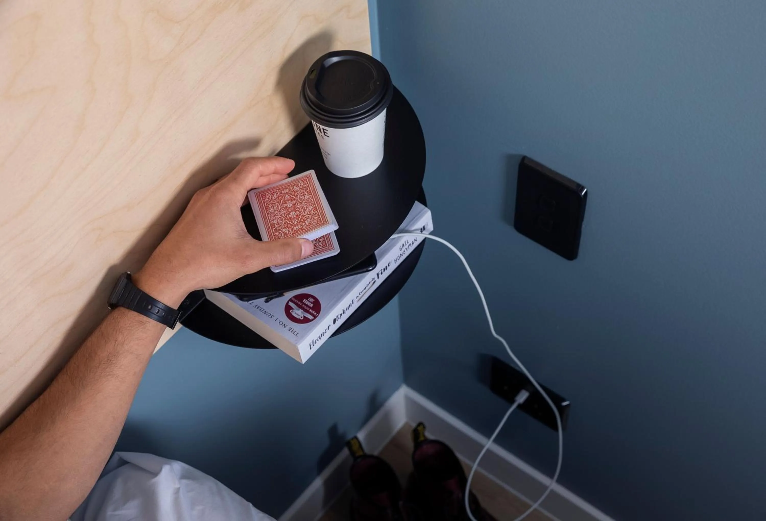 Decorative detail in LyLo Auckland Hotel