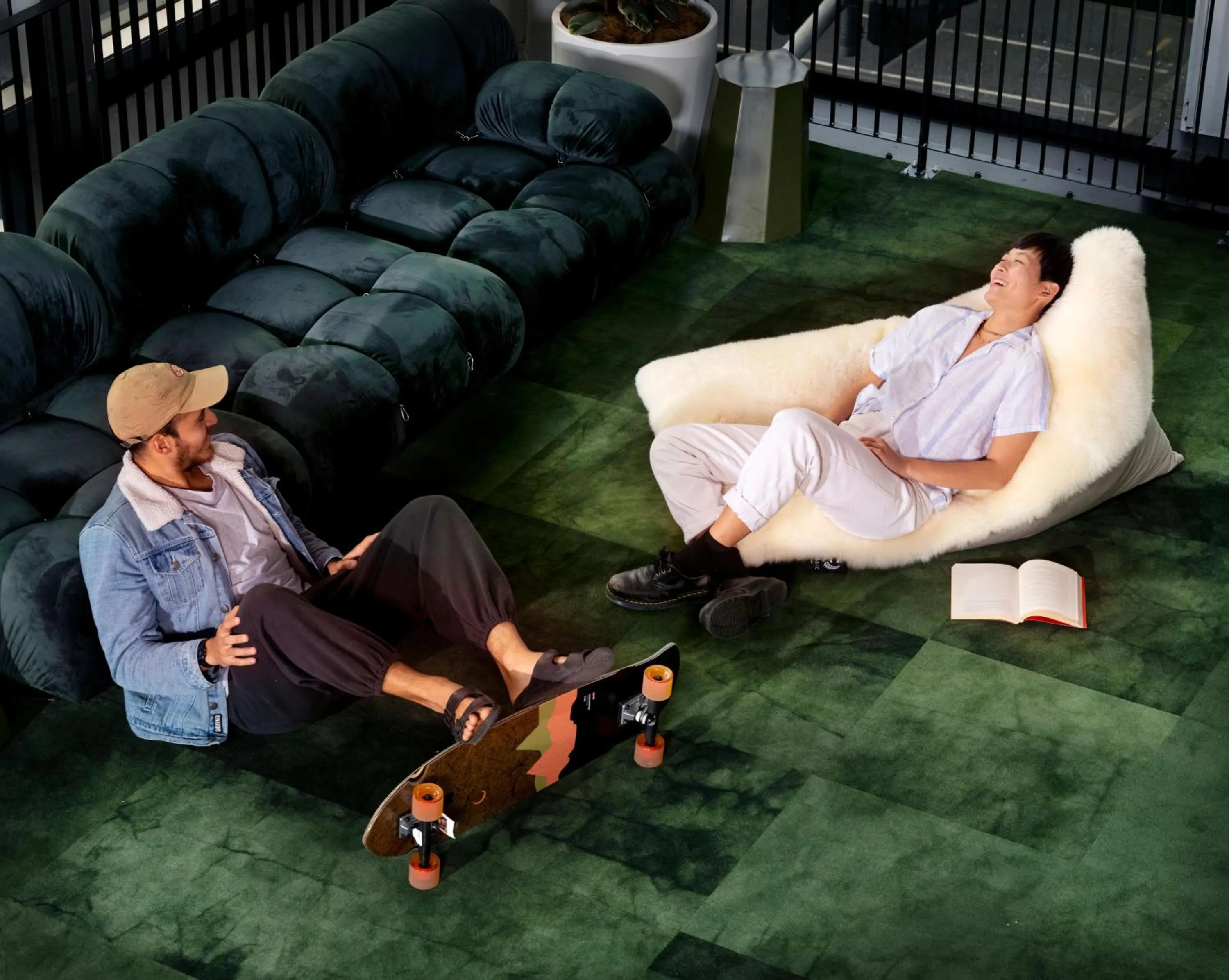 People in LyLo Auckland Hotel