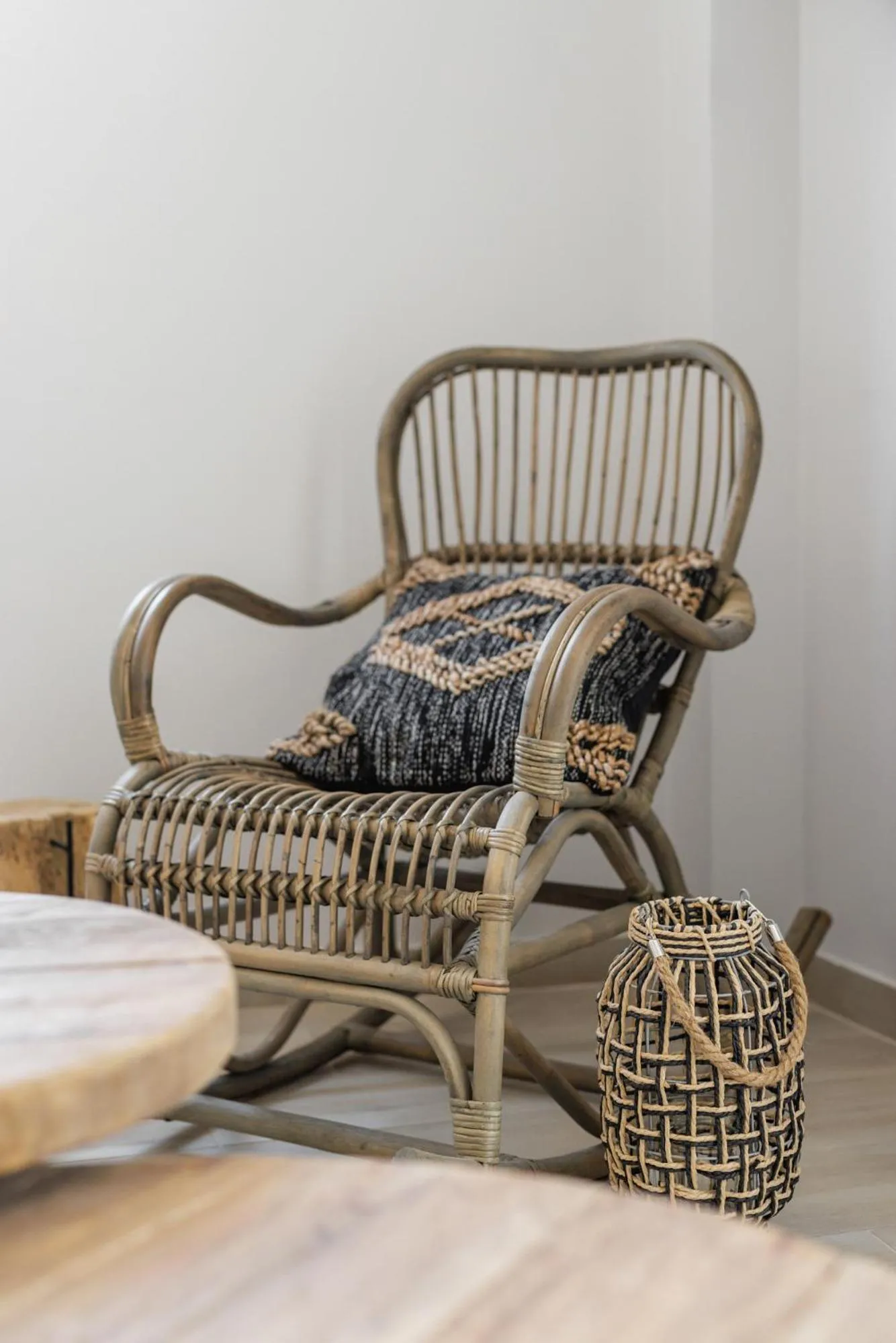 Living room in Amalthia Luxury Suites