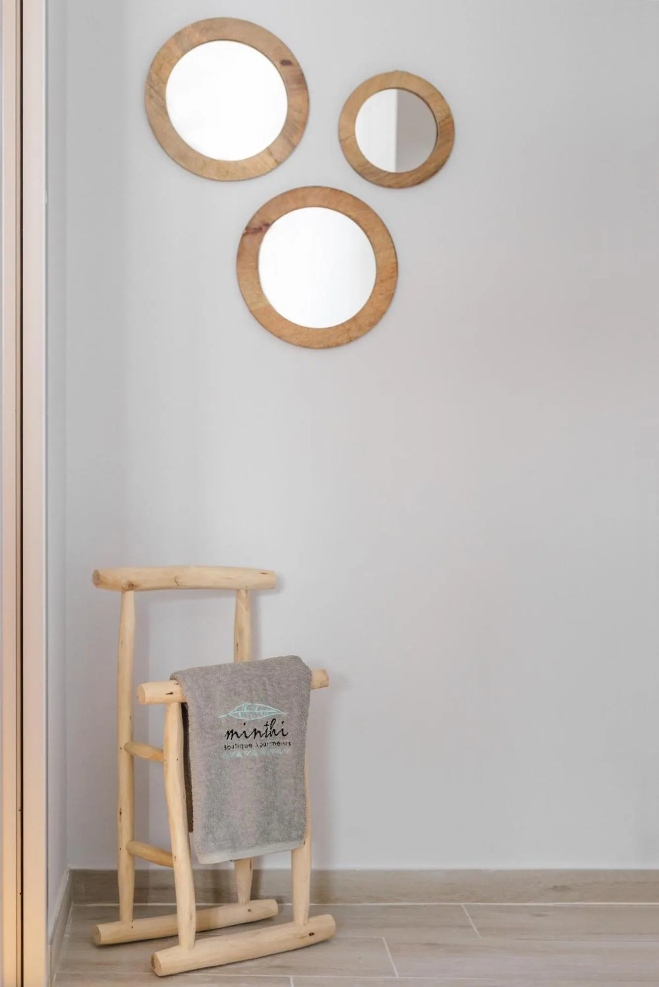 Decorative detail in Amalthia Luxury Suites