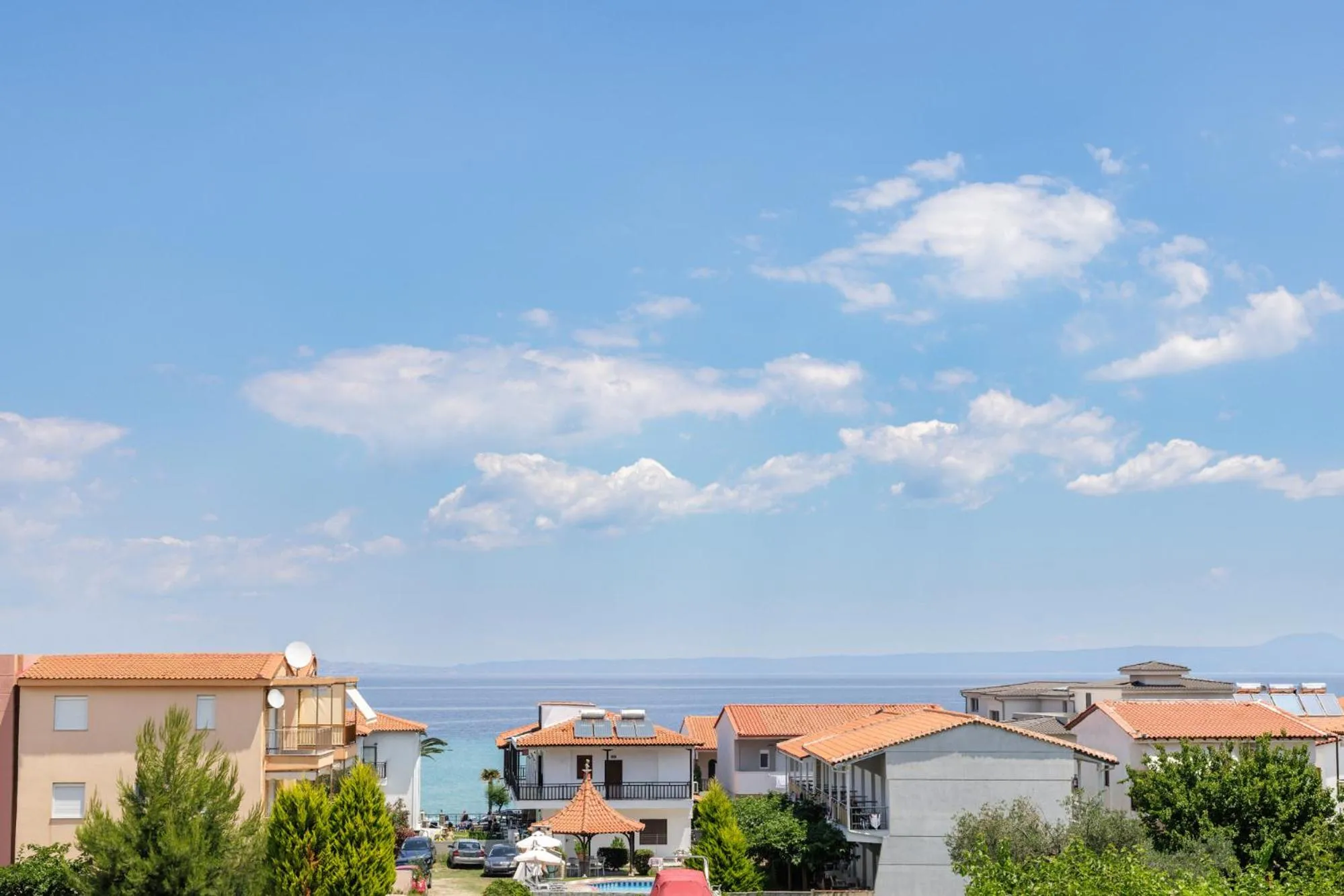 Sea view in Amalthia Luxury Suites