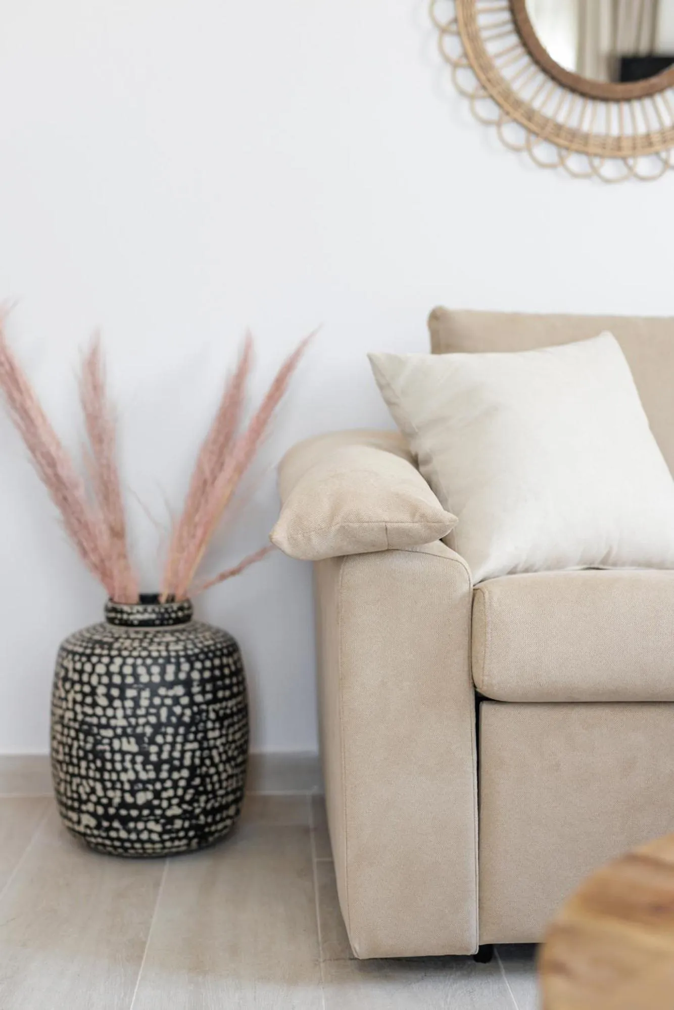 Living room in Amalthia Luxury Suites