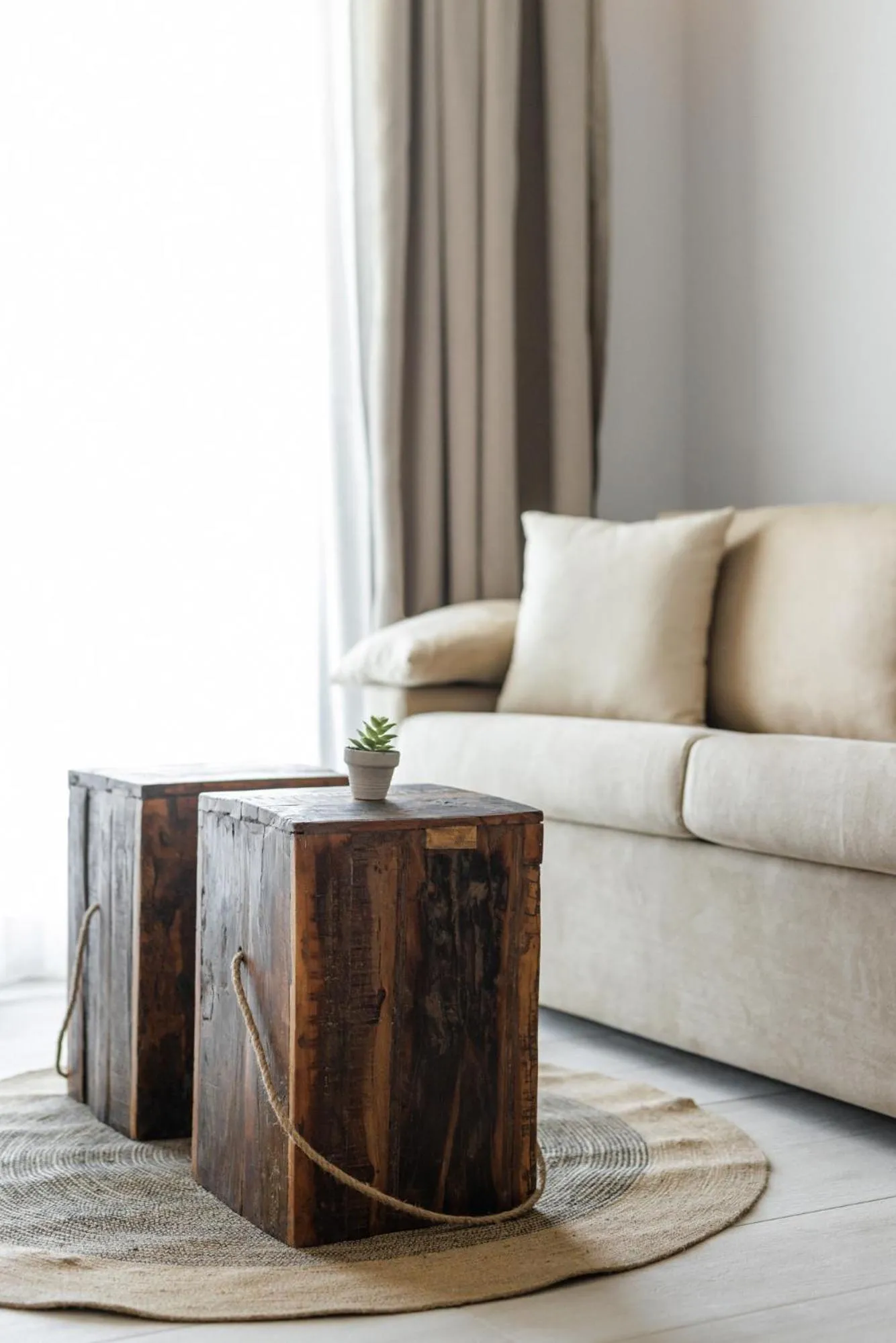 Living room in Amalthia Luxury Suites