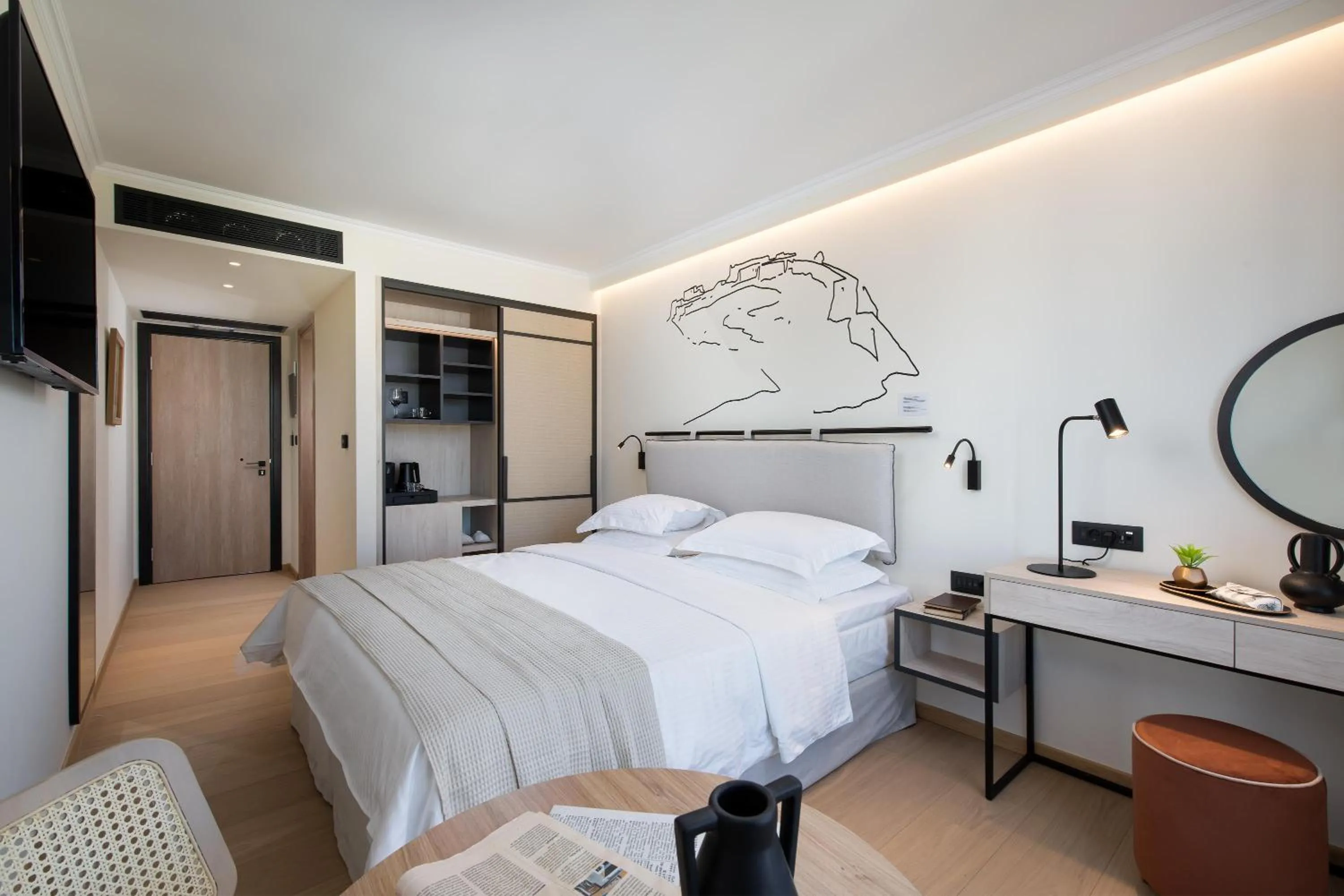 Coffee/tea facilities, Bed in Epoch House & The Orange Shop - Adults Only