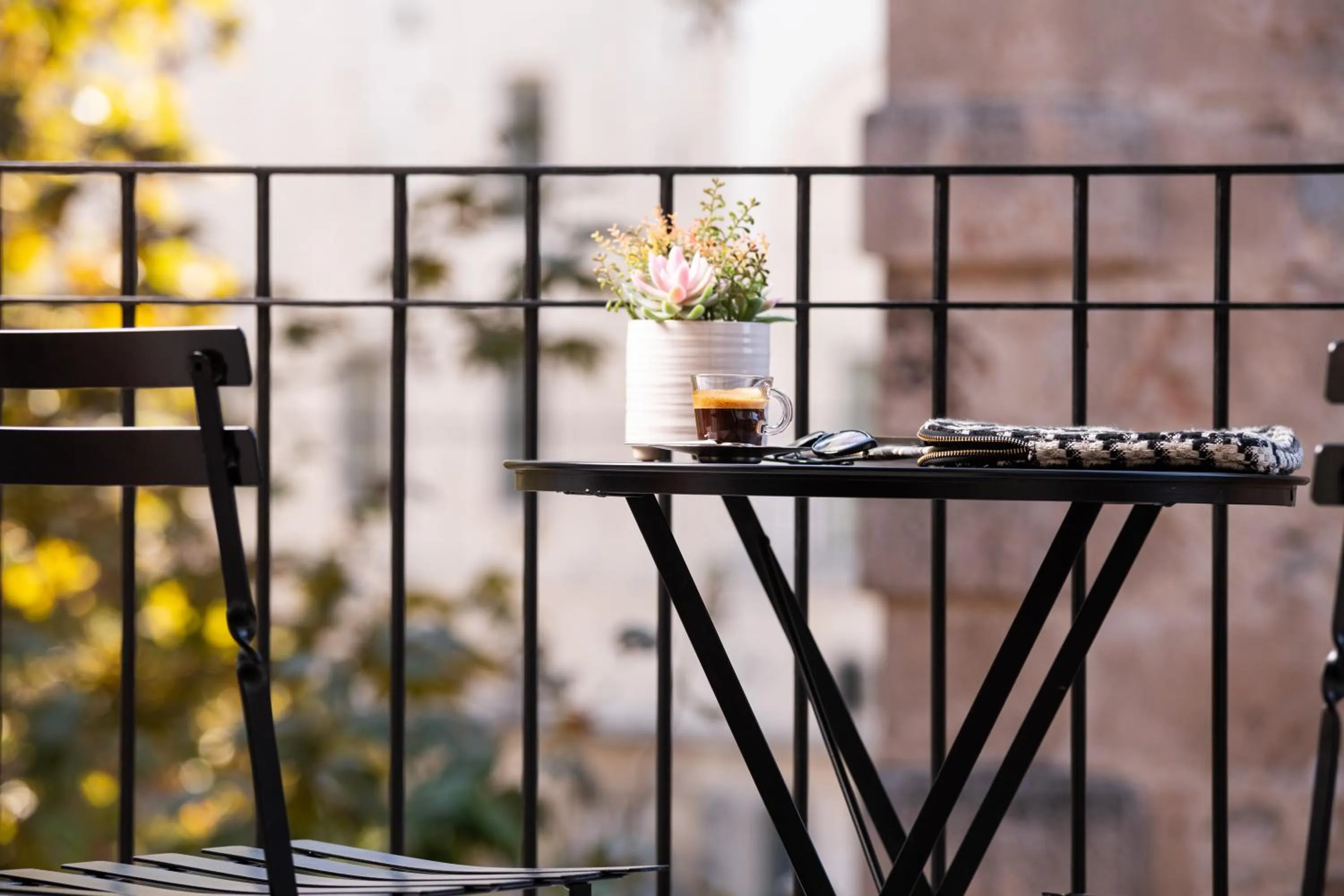 Balcony/Terrace in Epoch House & The Orange Shop - Adults Only