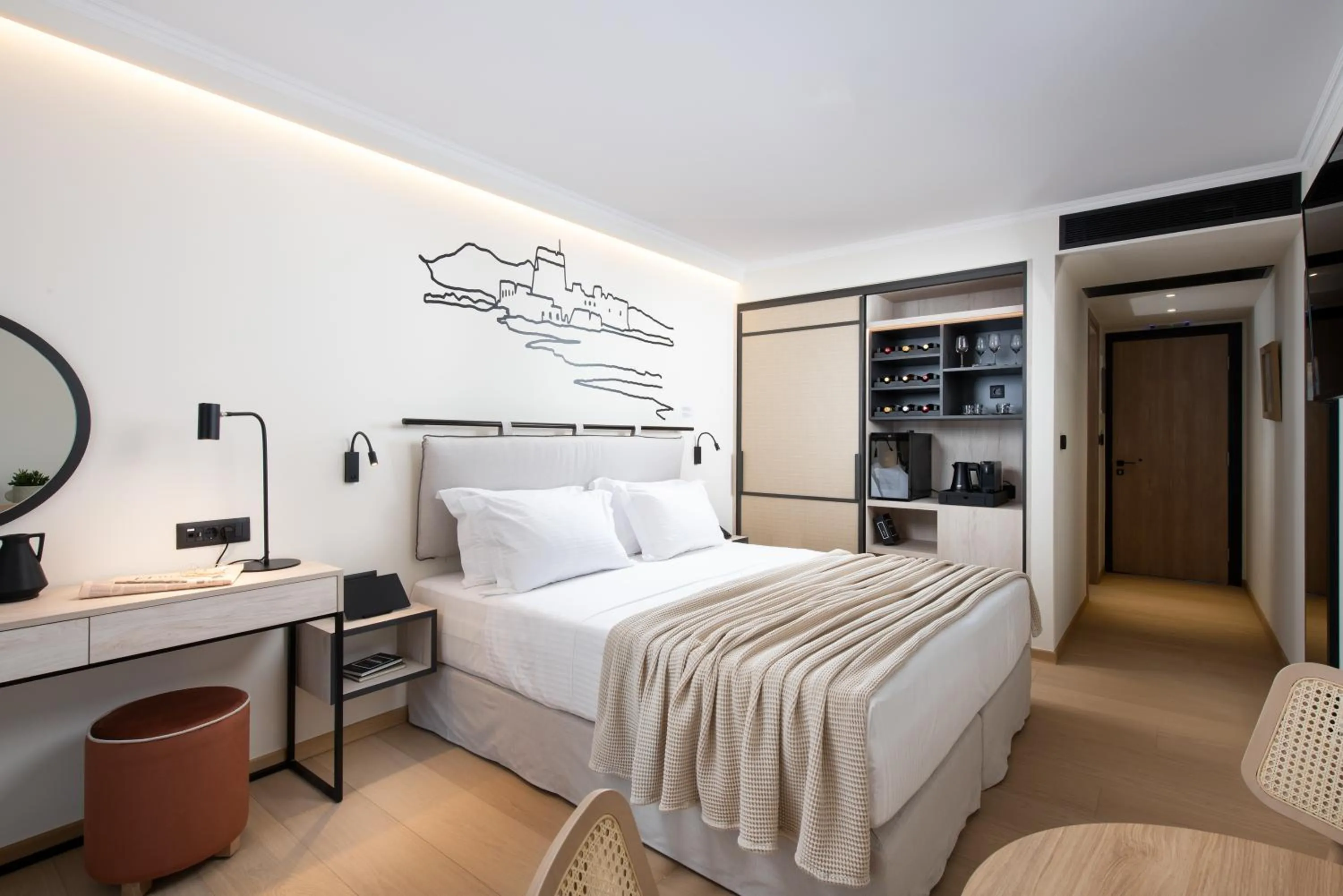 Coffee/tea facilities, Bed in Epoch House & The Orange Shop - Adults Only