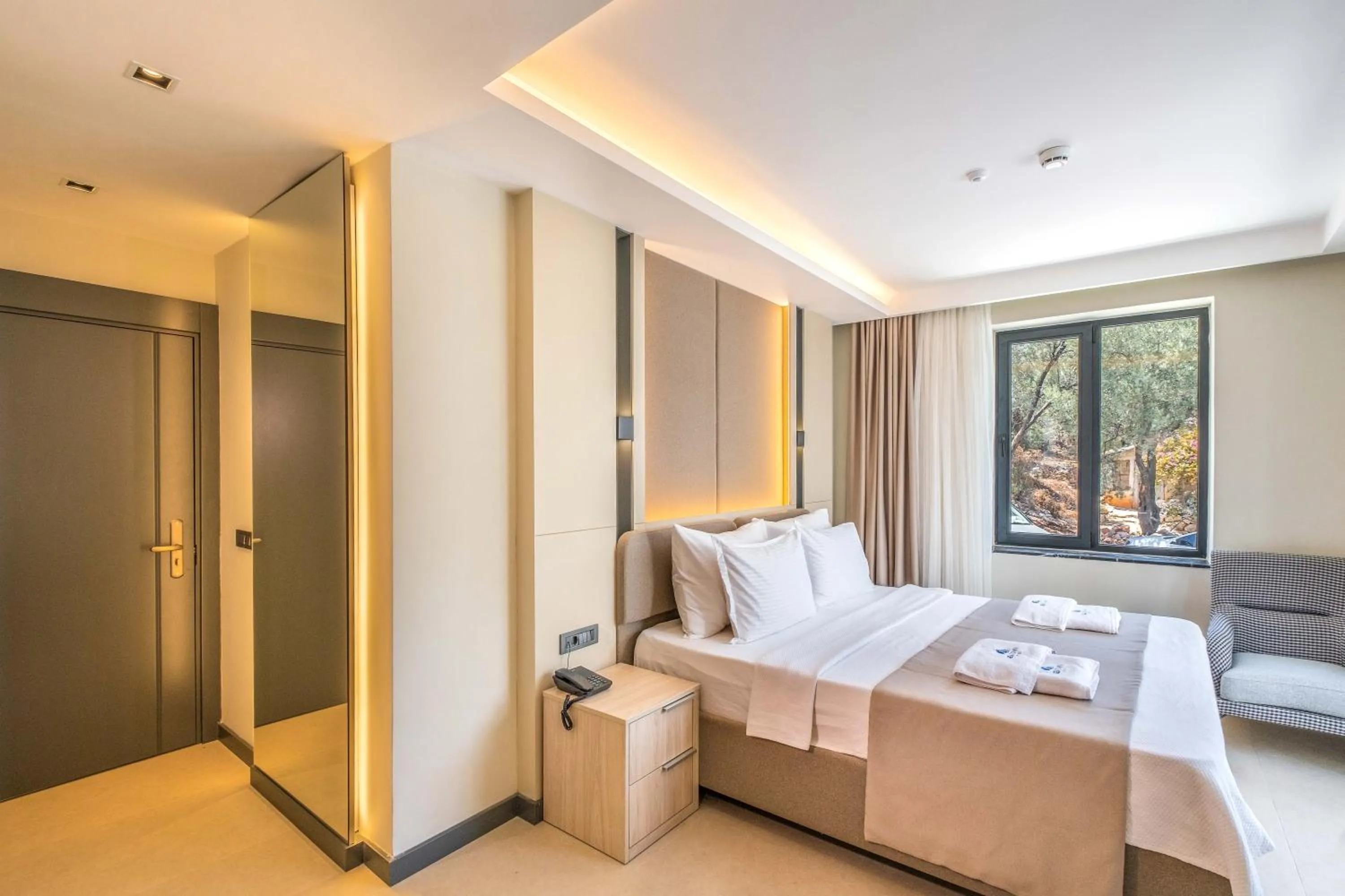 Bed in SeaTown Hotel