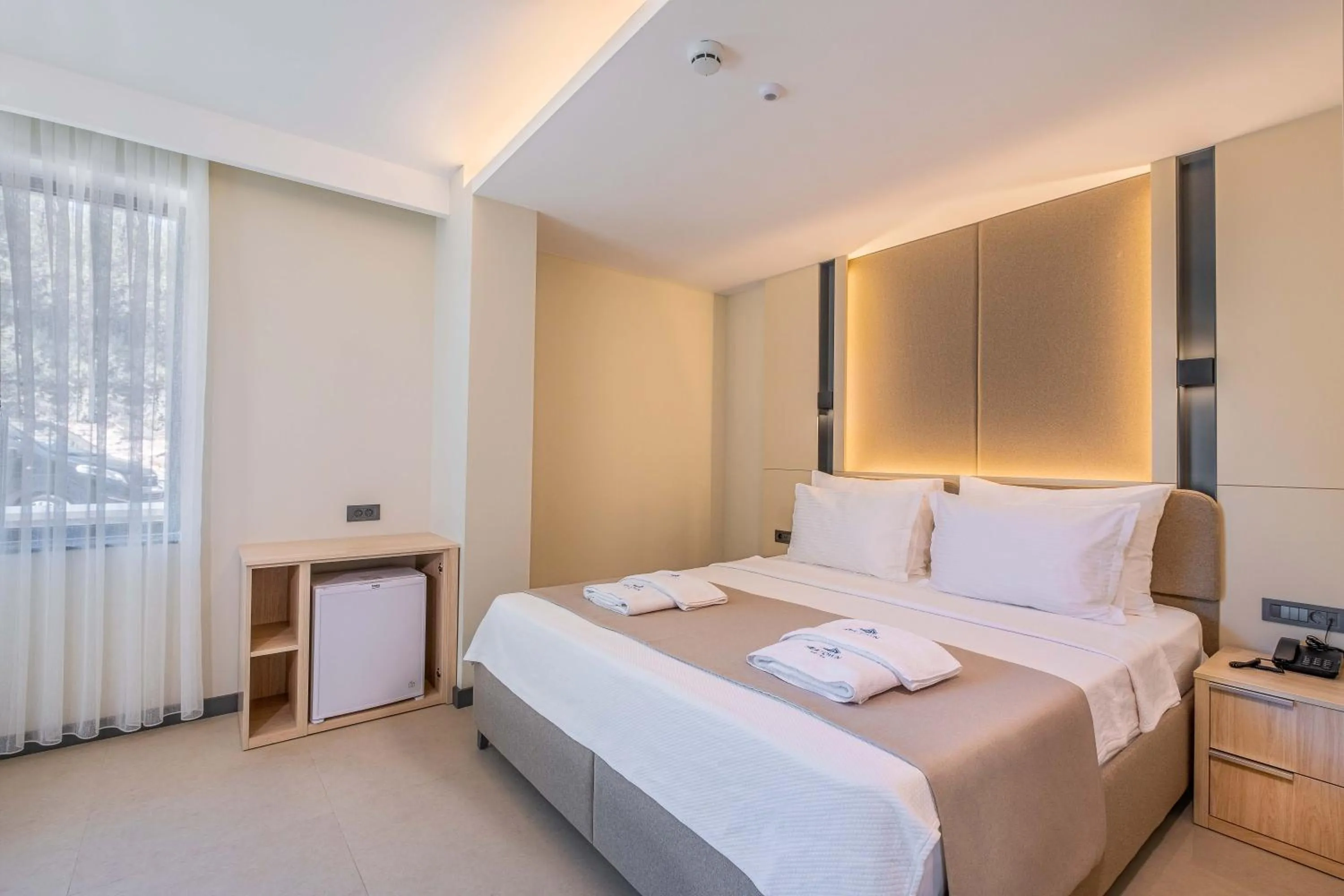 Bed in SeaTown Hotel