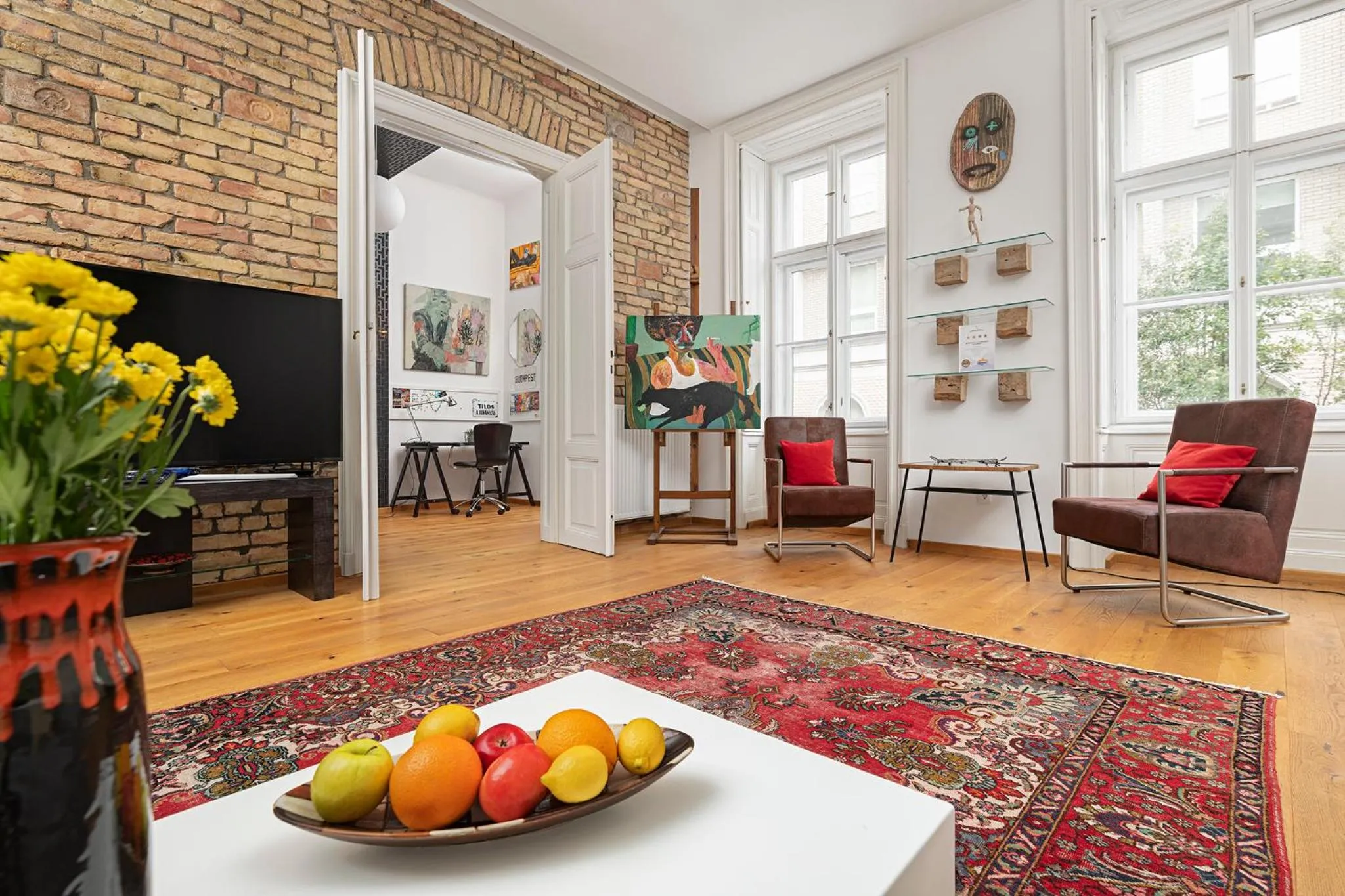 Living room in BonBon Style Apartman Budapest