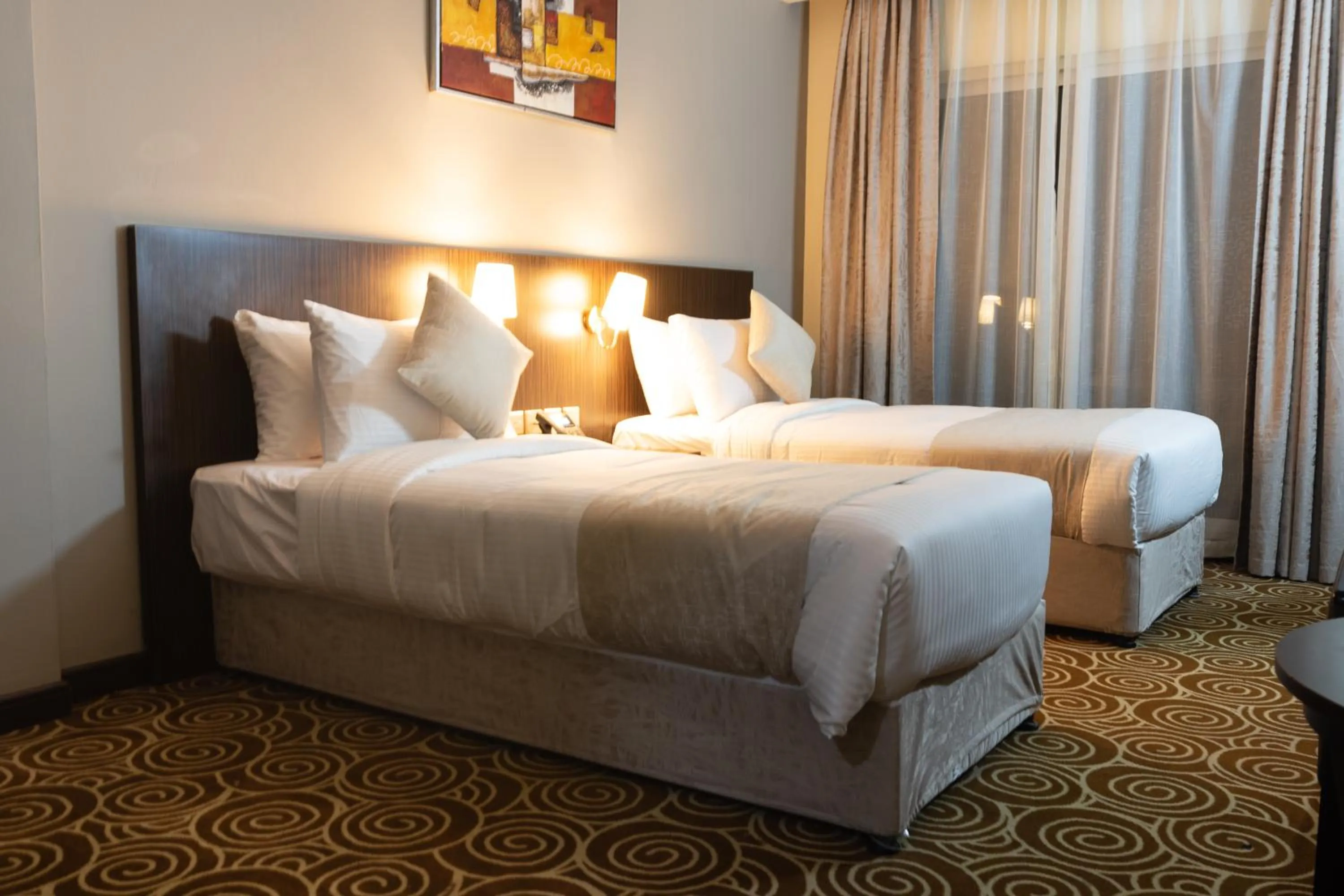 Bedroom, Bed in Concorde Palace Hotel