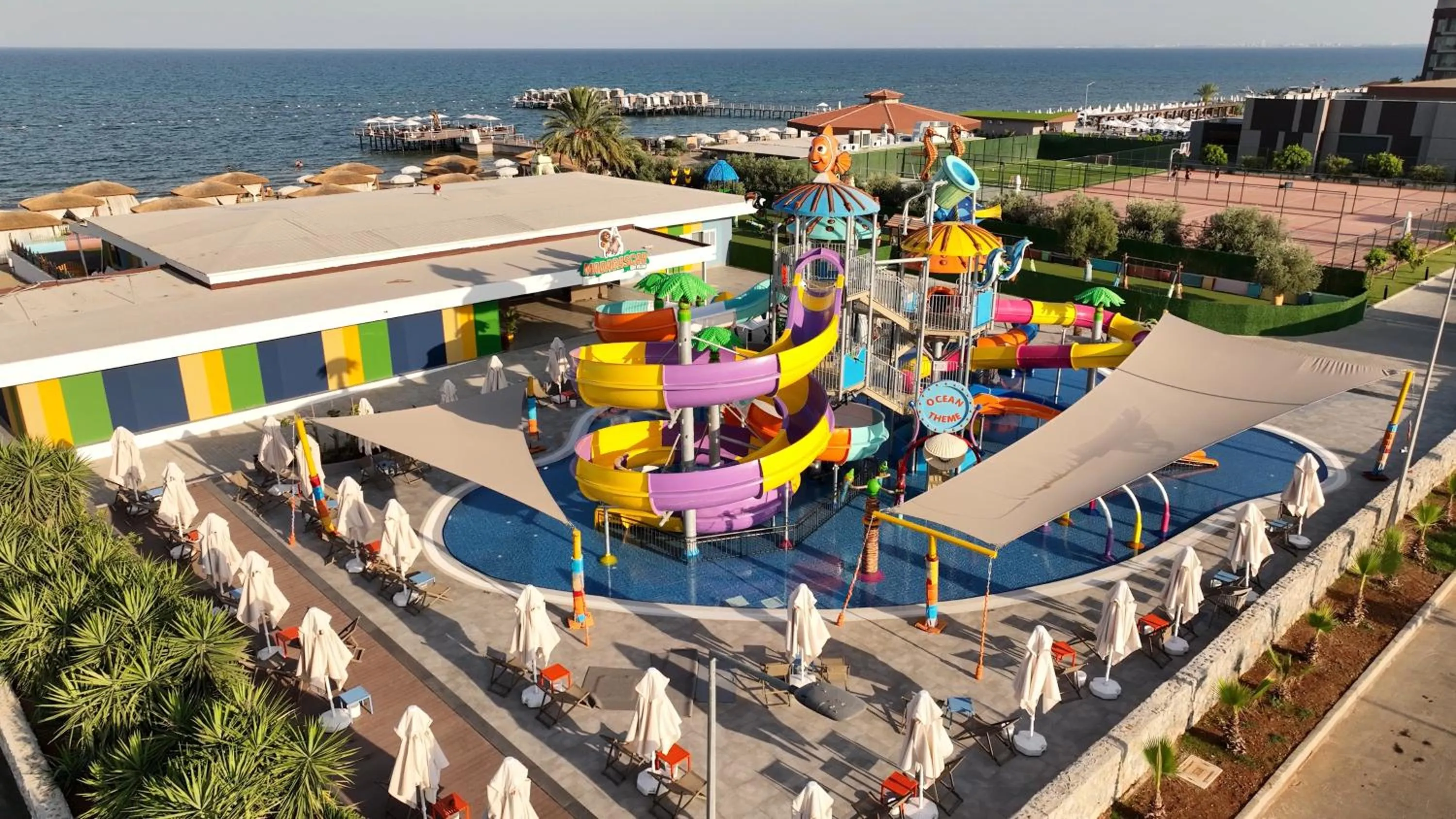 Pool view in The Arkin Iskele