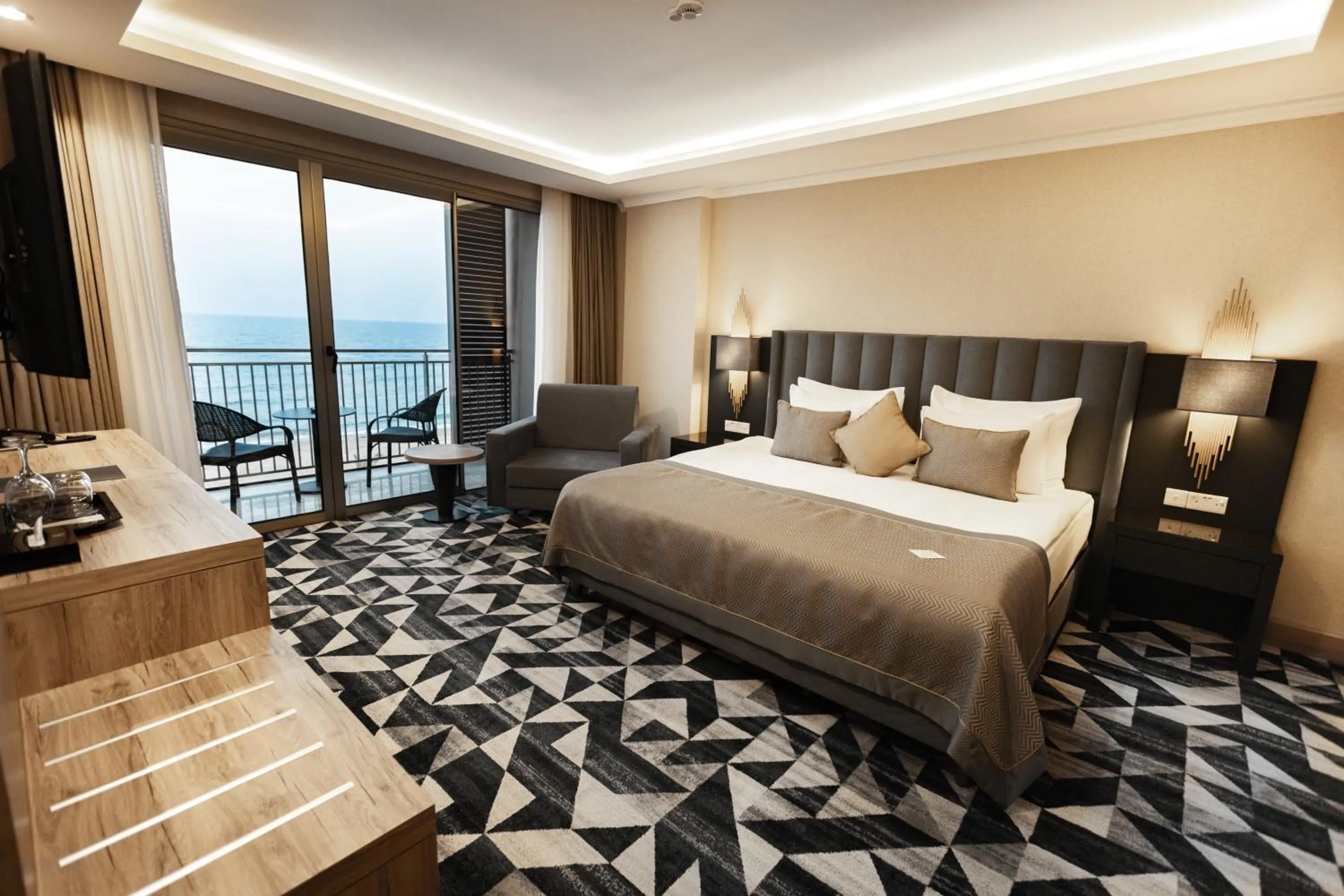 Bedroom, Bed in The Arkin Iskele