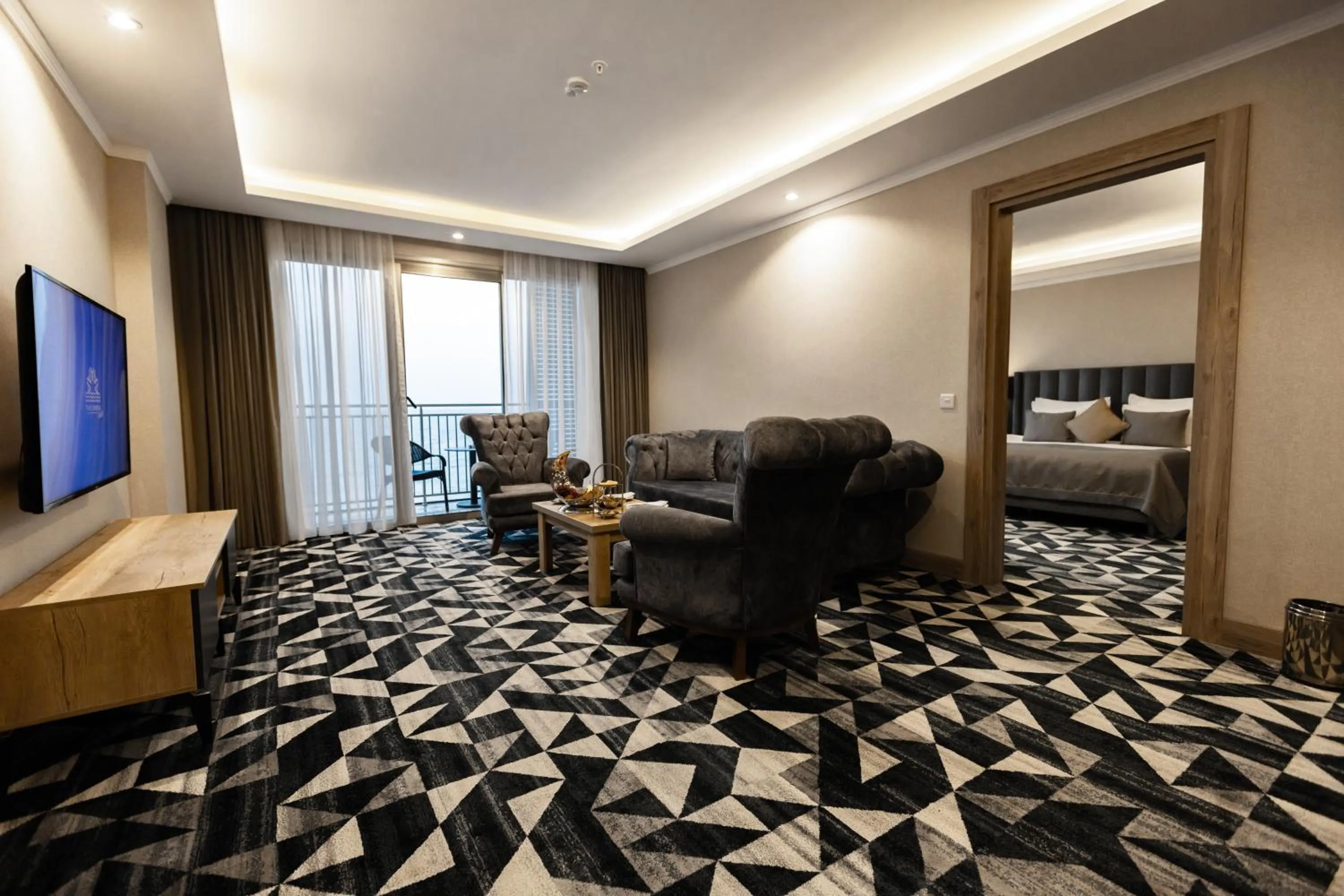 Living room, Bed in The Arkin Iskele